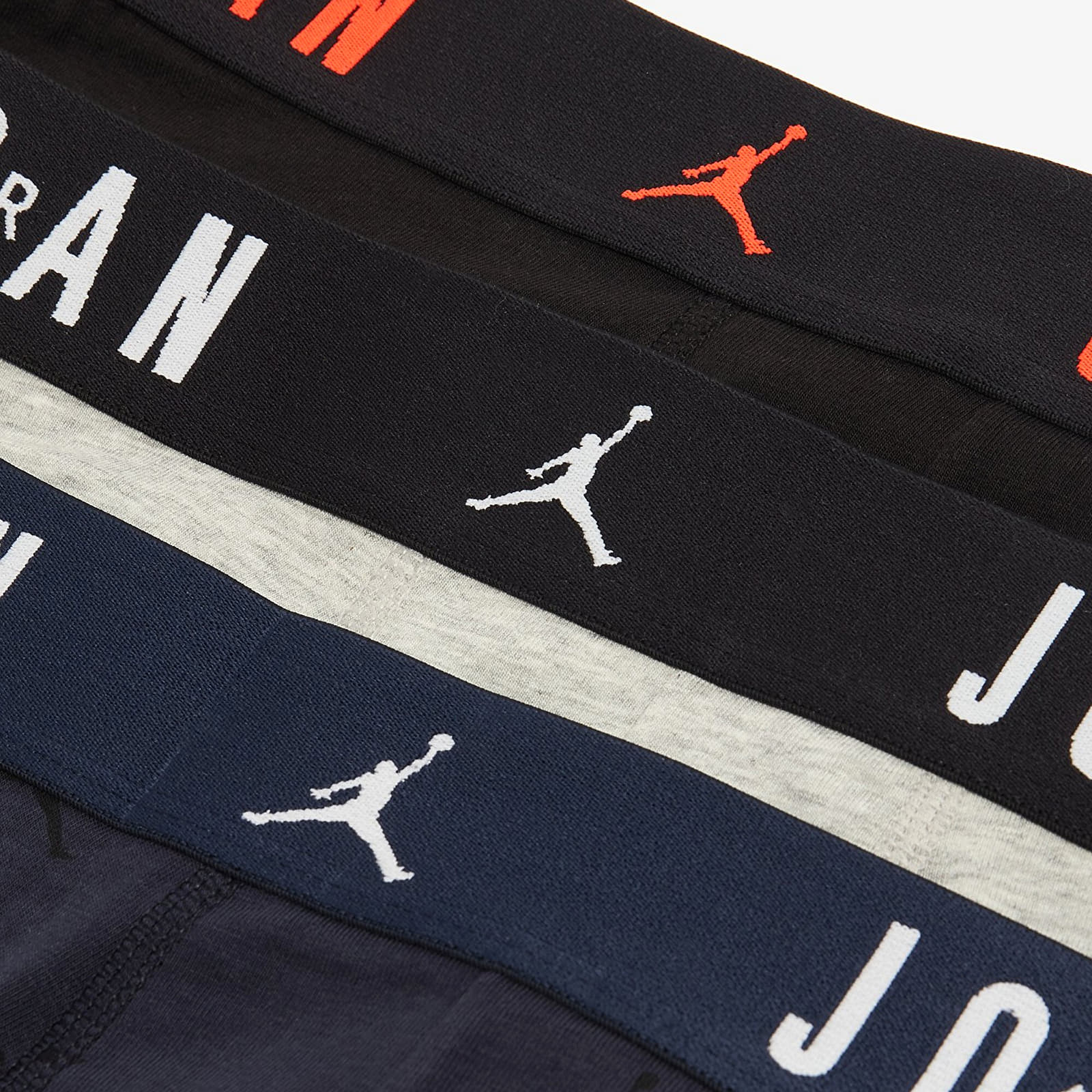 Moške bokserice Jordan Jhm Mens Flight Cotton Esst 3-Pack Obsidian