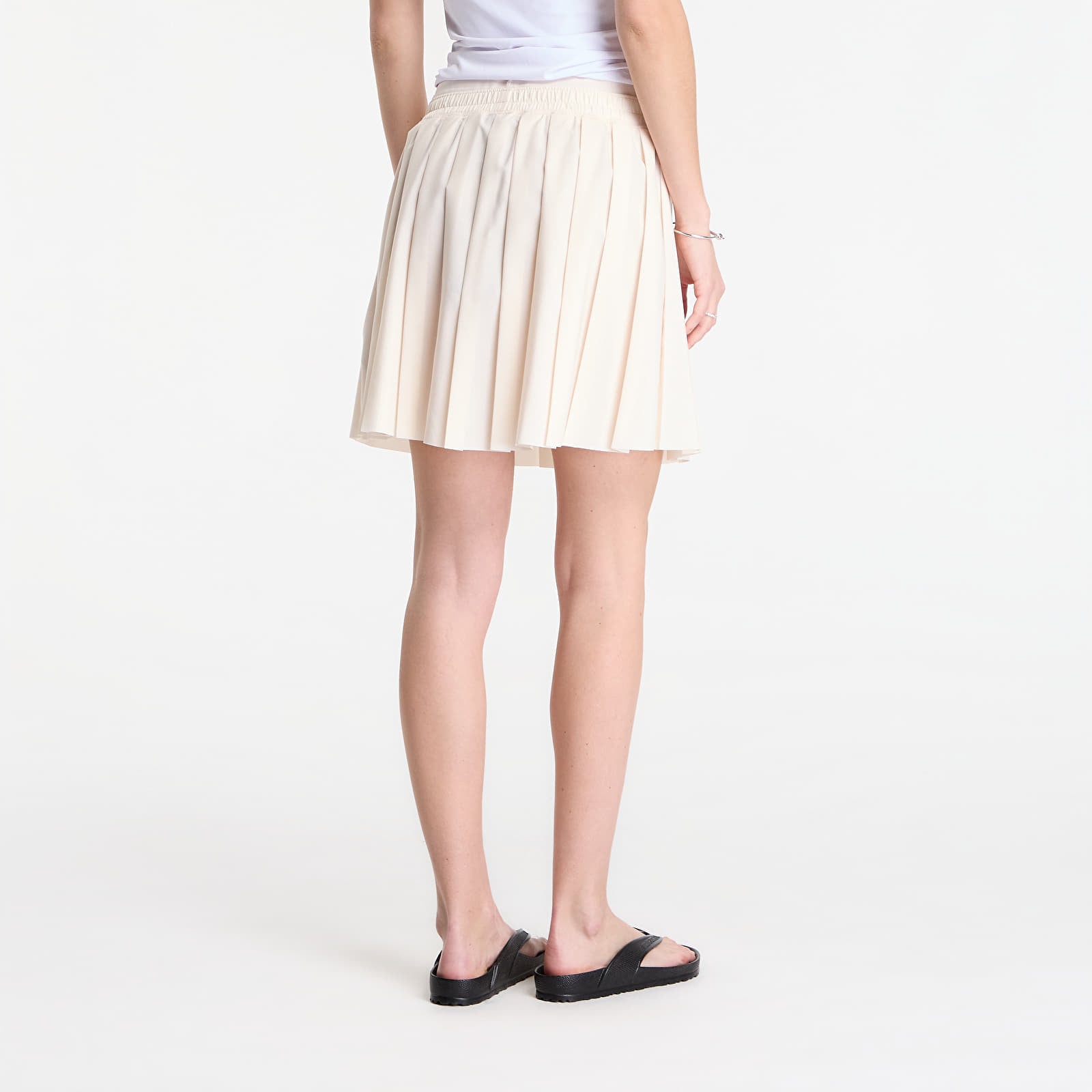 Fuste pentru femei Nike Sportswear Women's Mid-Rise Pleated Skirt Chalk/ Chalk