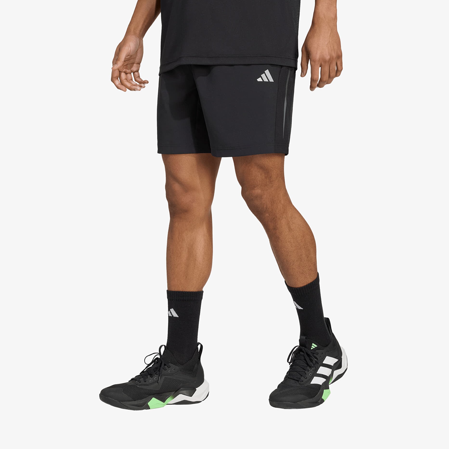 Korte broek adidas Tech Apparel Shorts Black XXXL