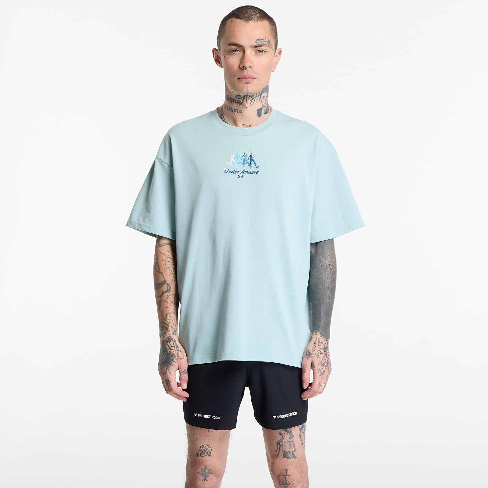 T-Shirts Männer Under Armour M HWT FITNESS EXPO SS Blue