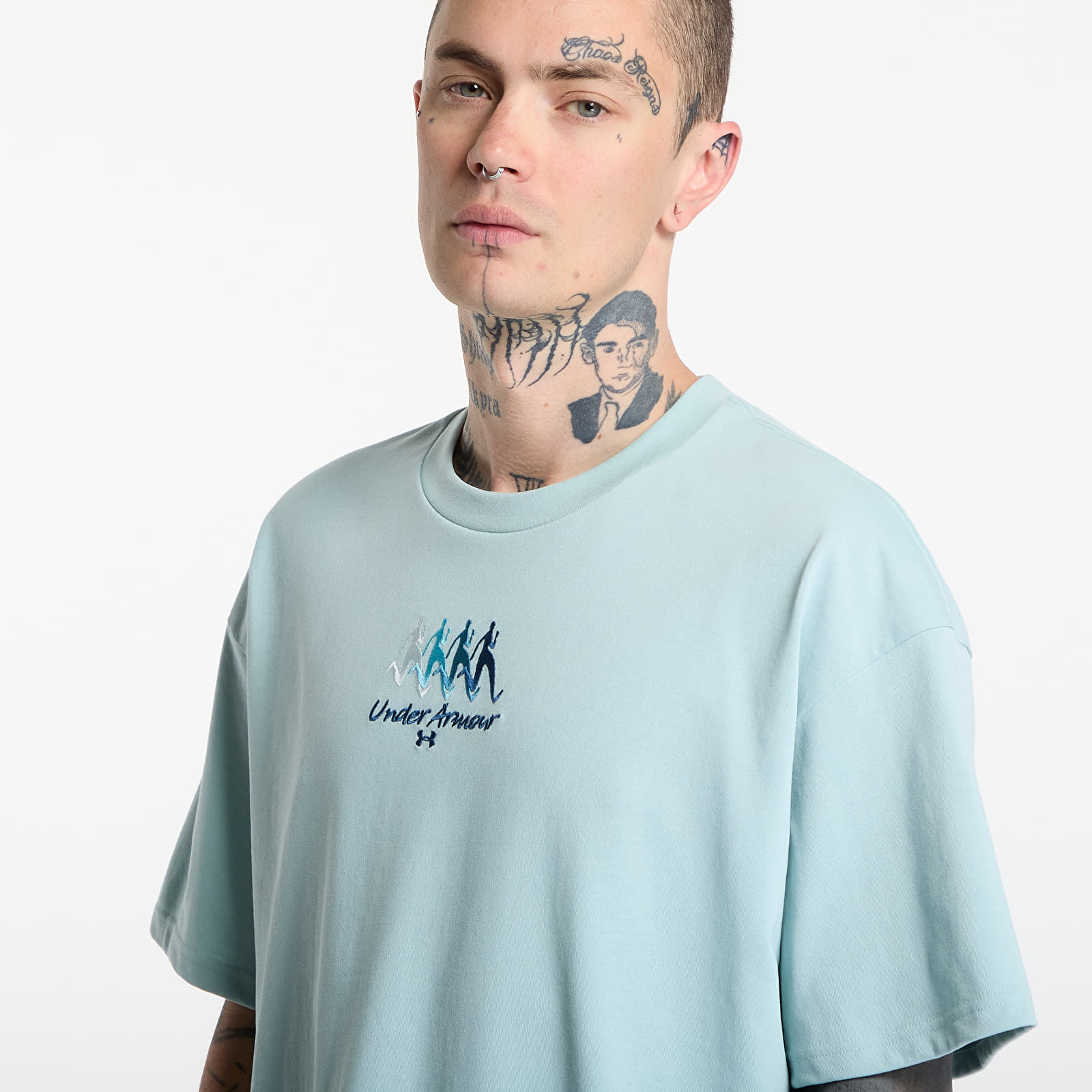 T-Shirts Männer Under Armour M HWT FITNESS EXPO SS Blue