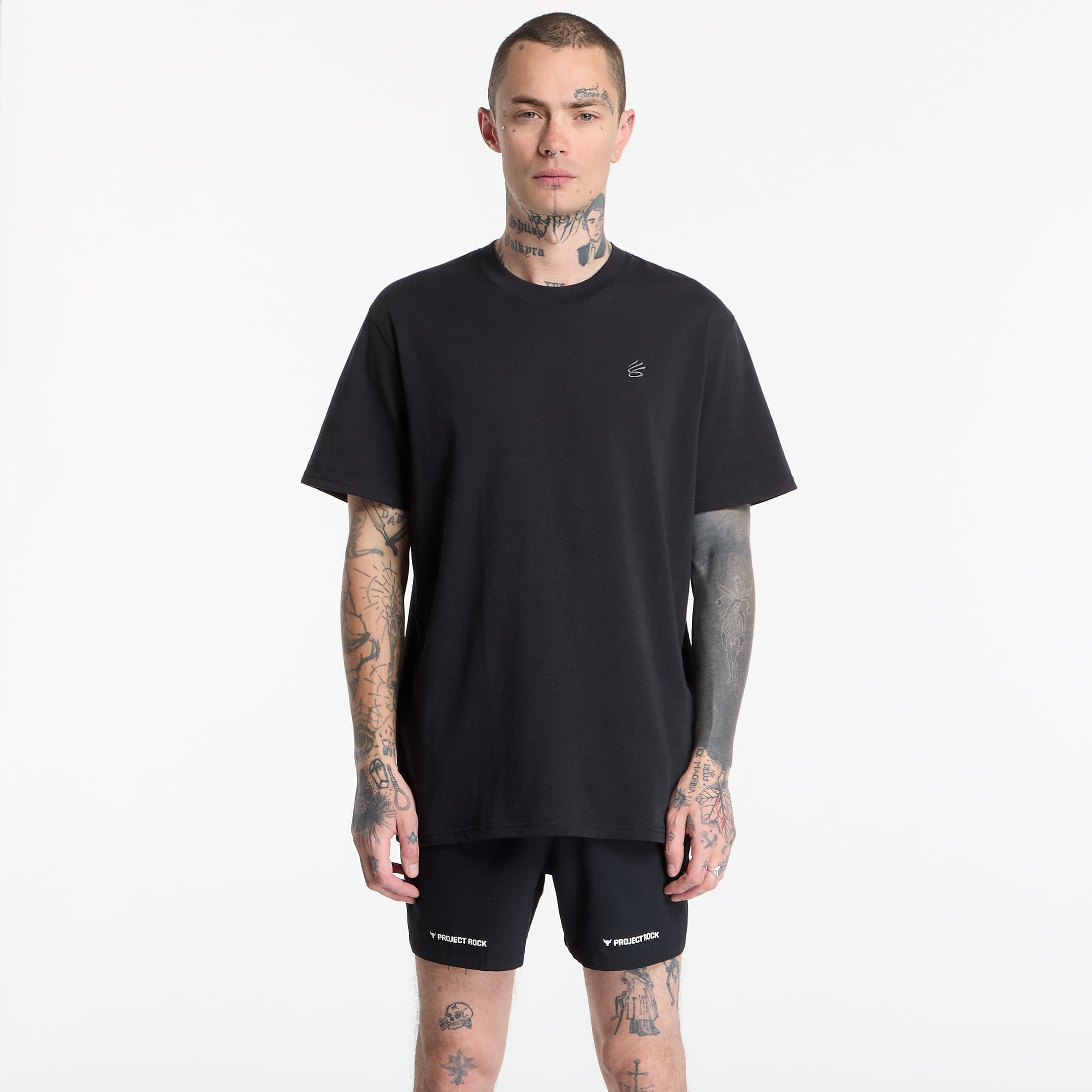 T-shirt Under Armour Curry LC Logo Tee Black M