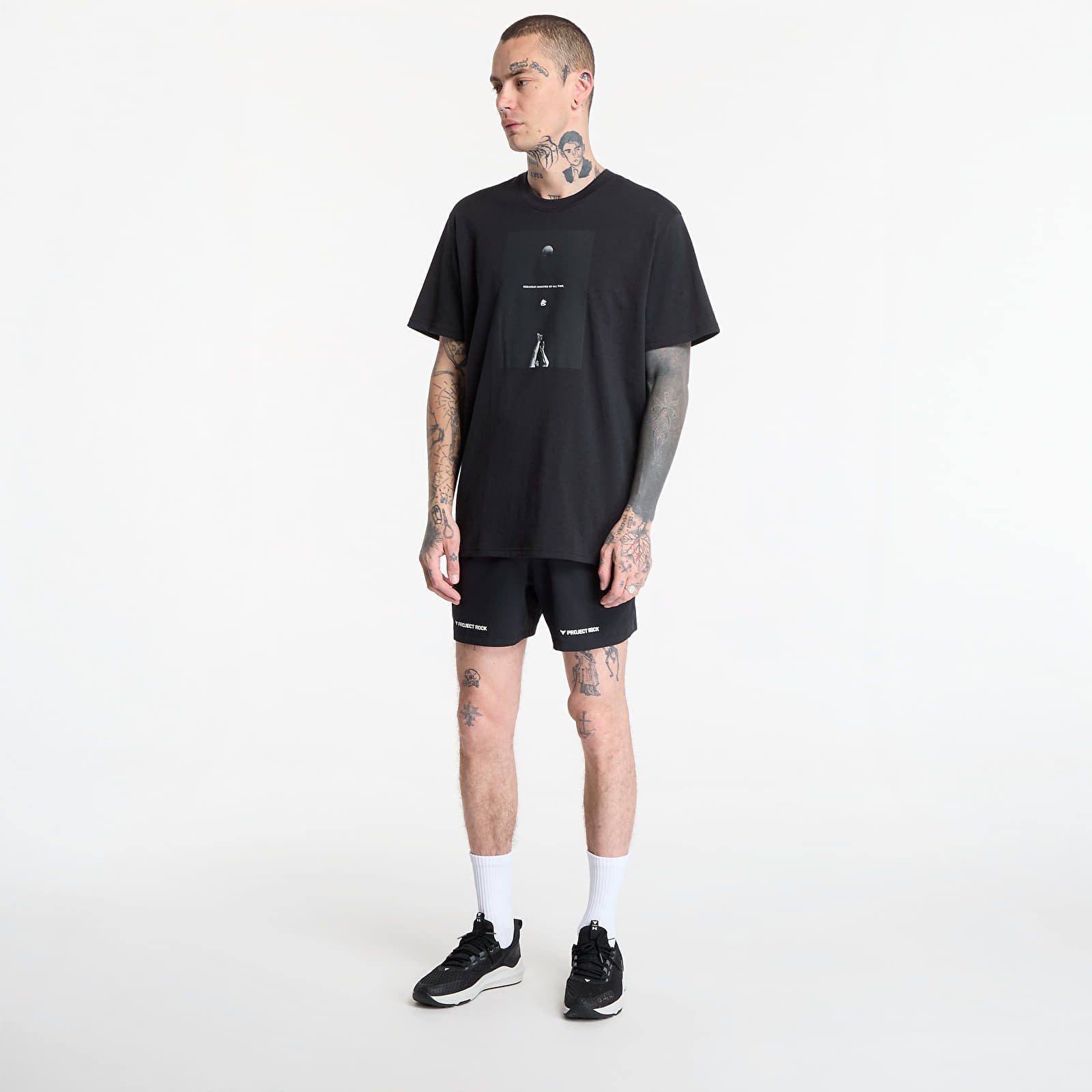 T-Shirts Männer Under Armour Curry Greatest Shooter Tee Black