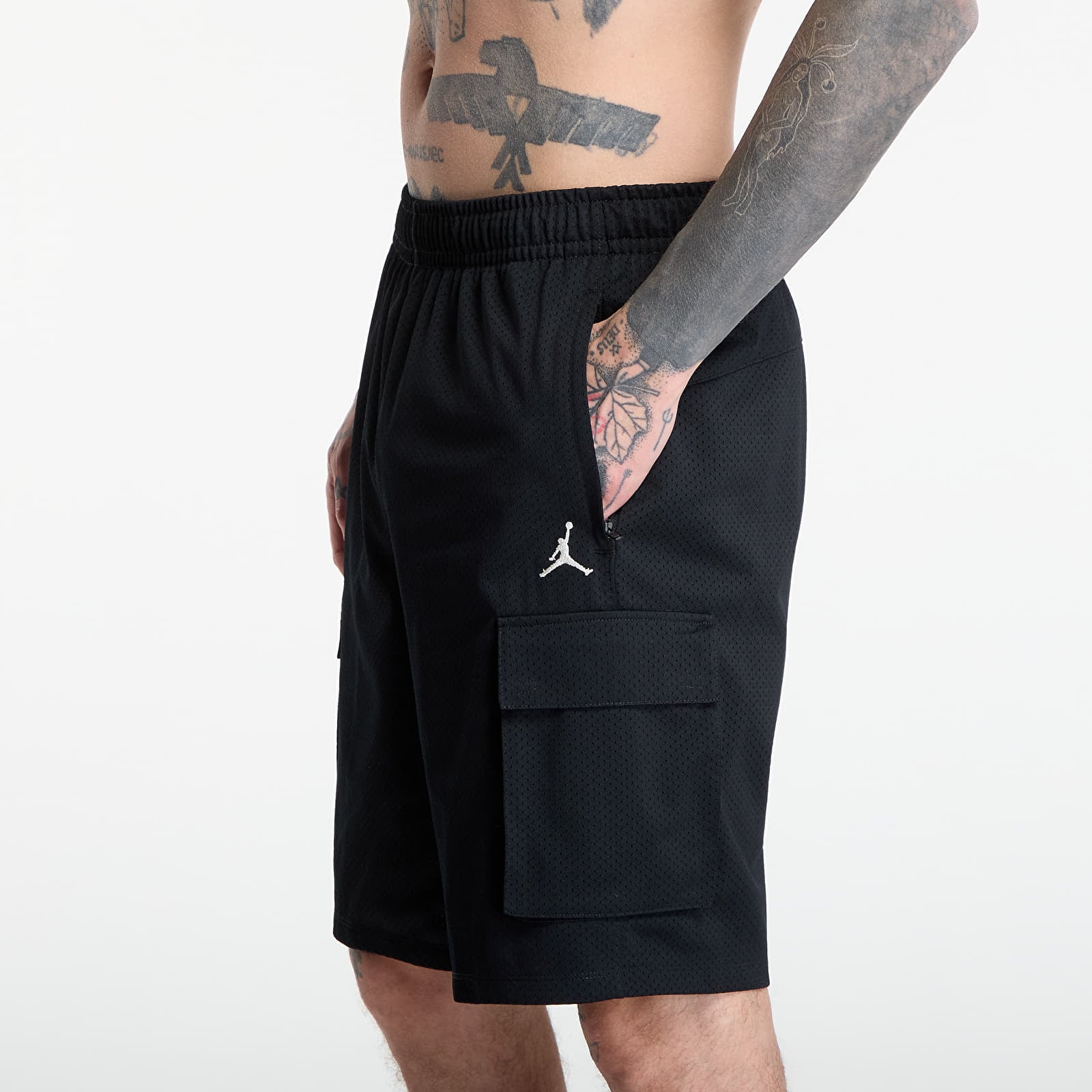 Pánské kraťasy Jordan Brooklyn Men's Festival Cargo Shorts Black/ Pale Ivory