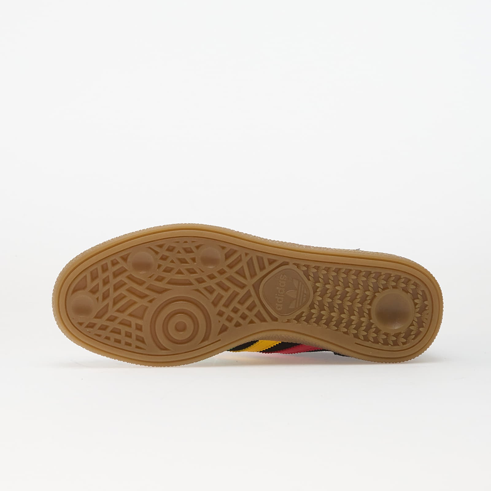 Vīriešu čības un apavi adidas Jamaica Handball Spezial Core Black/ Pure Ruby/ Bold Gold