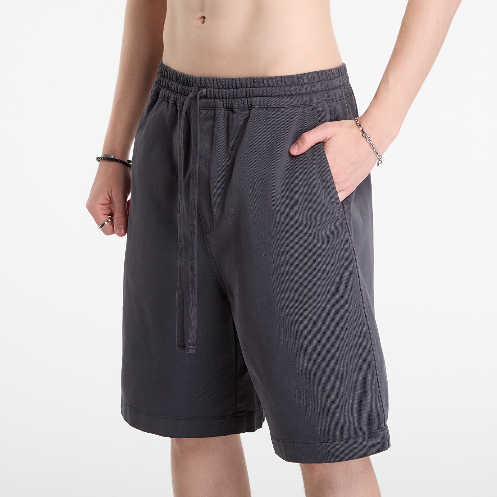 Мъжки къси панталони Carhartt WIP Floyde Short Graphite