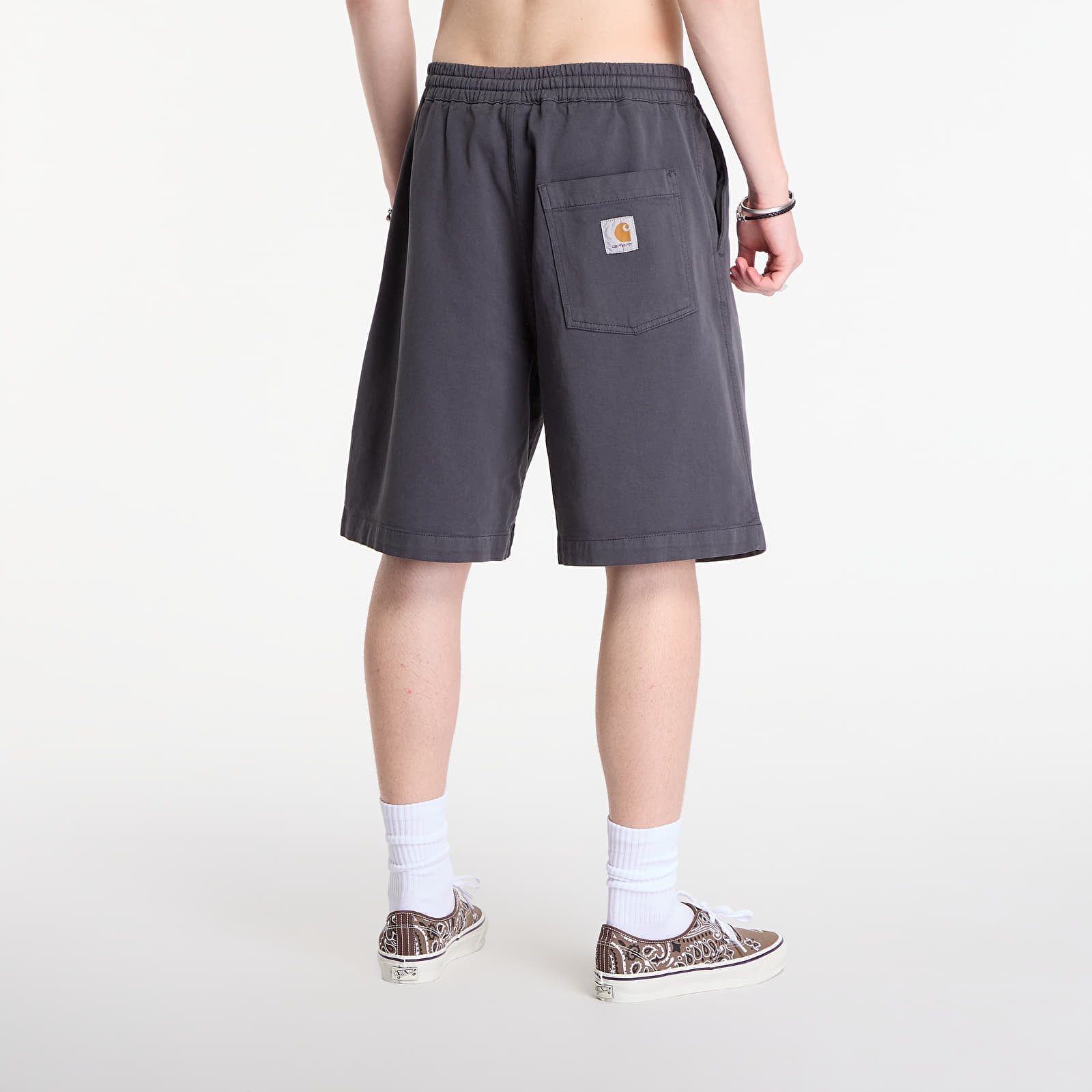 Мъжки къси панталони Carhartt WIP Floyde Short Graphite
