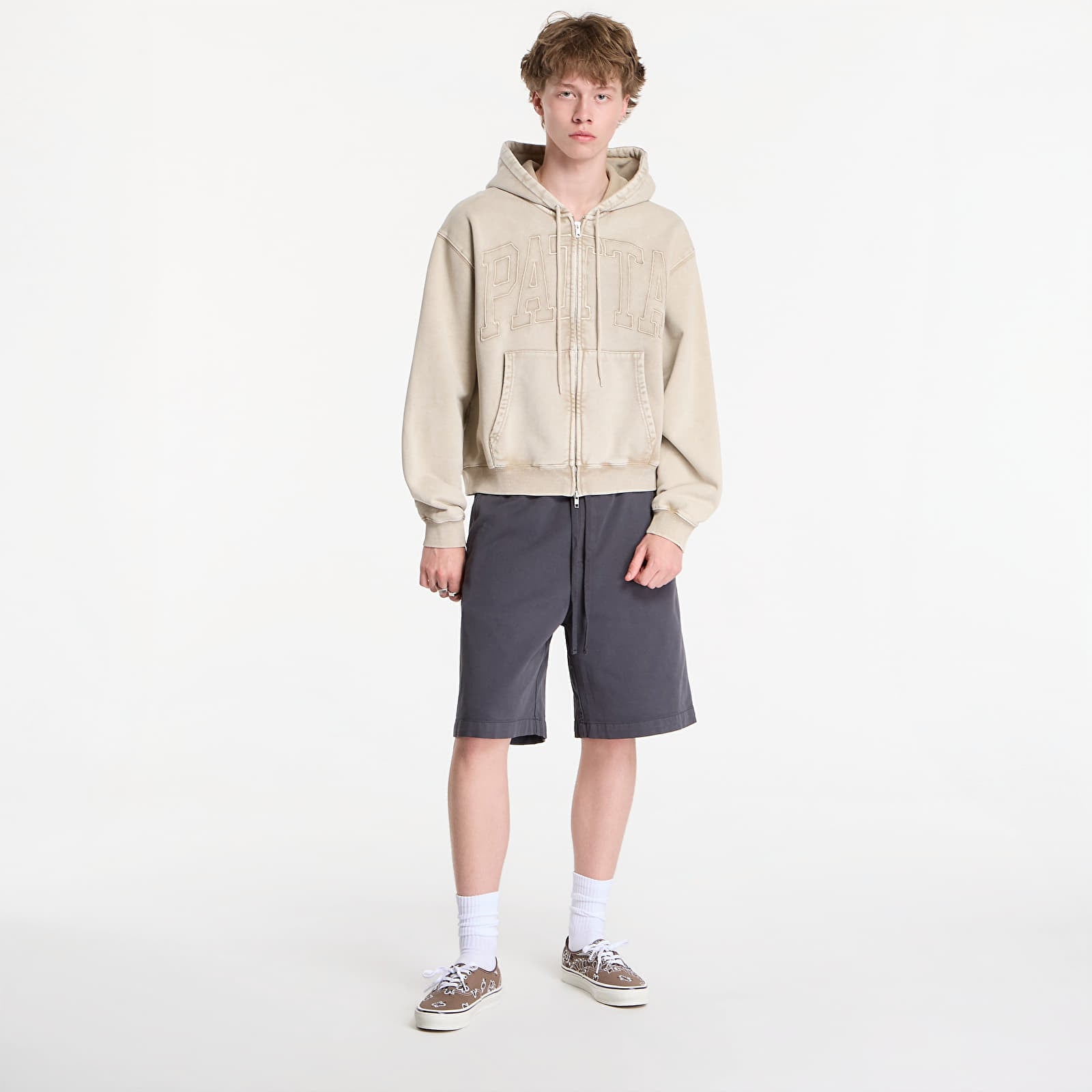 Мъжки къси панталони Carhartt WIP Floyde Short Graphite
