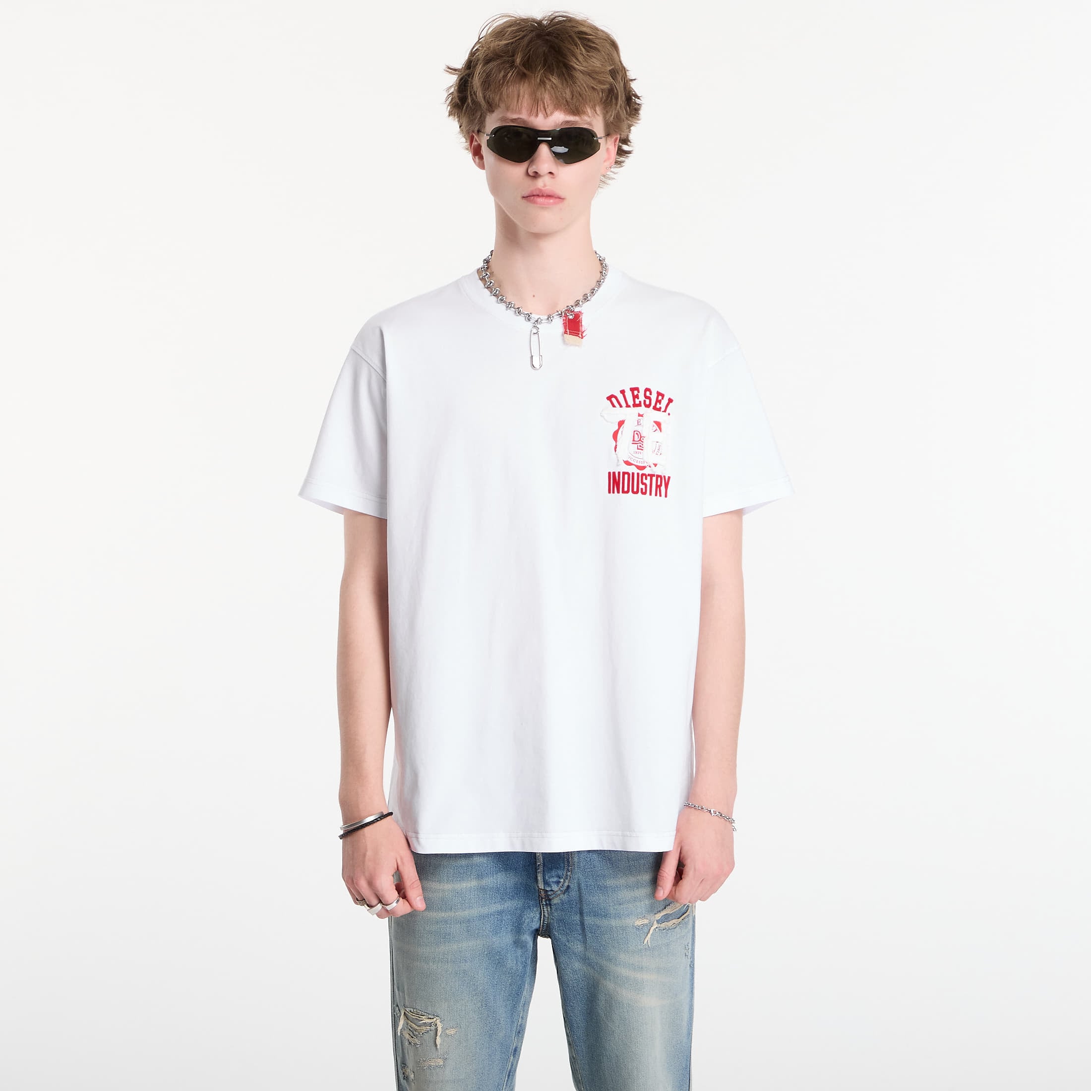 T-shirt Diesel T-Norm-V14 T-Shirt White M