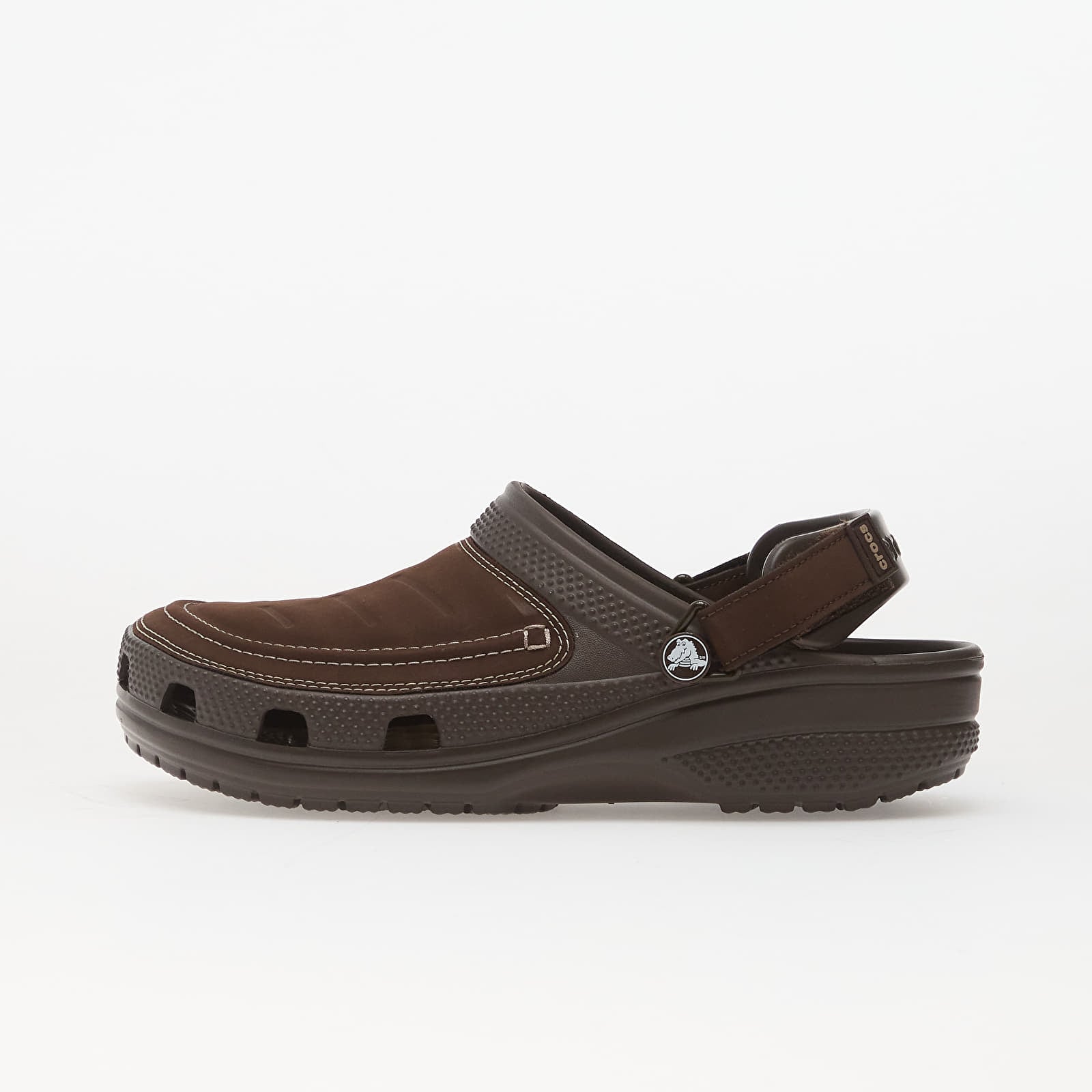 Vīriešu čības un apavi Crocs Yukon Vista II LR Clog M Espresso/ Mushroom