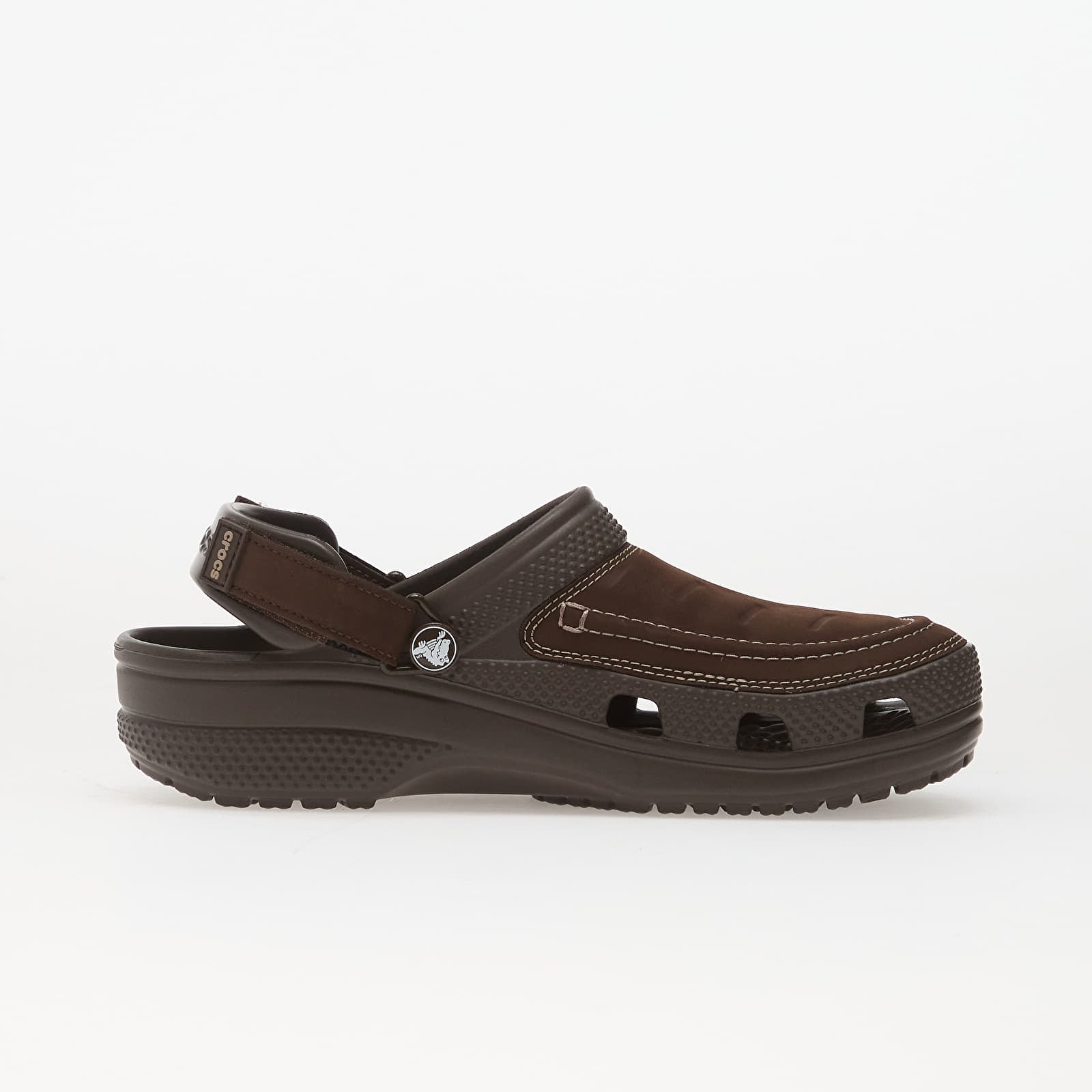 Vīriešu čības un apavi Crocs Yukon Vista II LR Clog M Espresso/ Mushroom