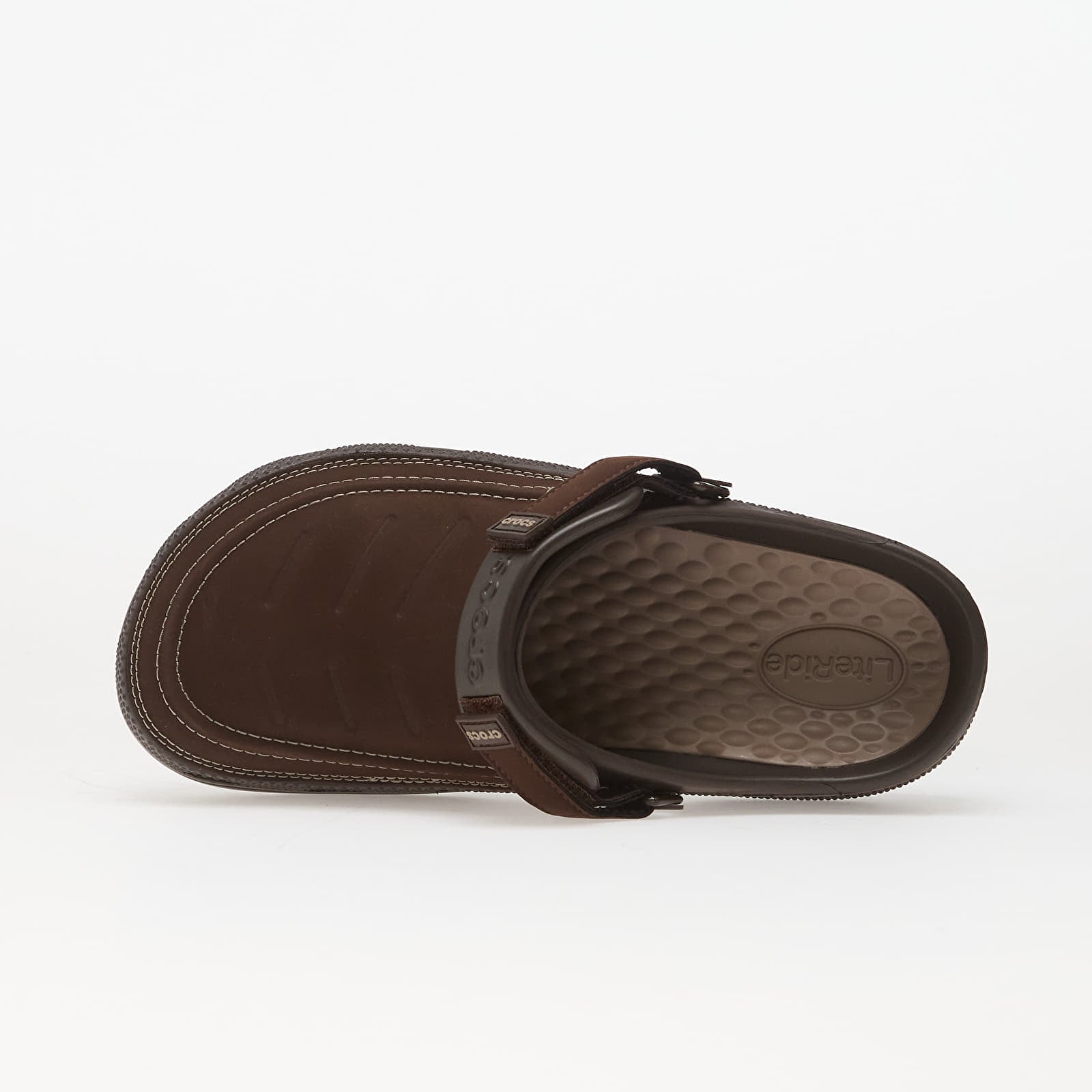Vīriešu čības un apavi Crocs Yukon Vista II LR Clog M Espresso/ Mushroom