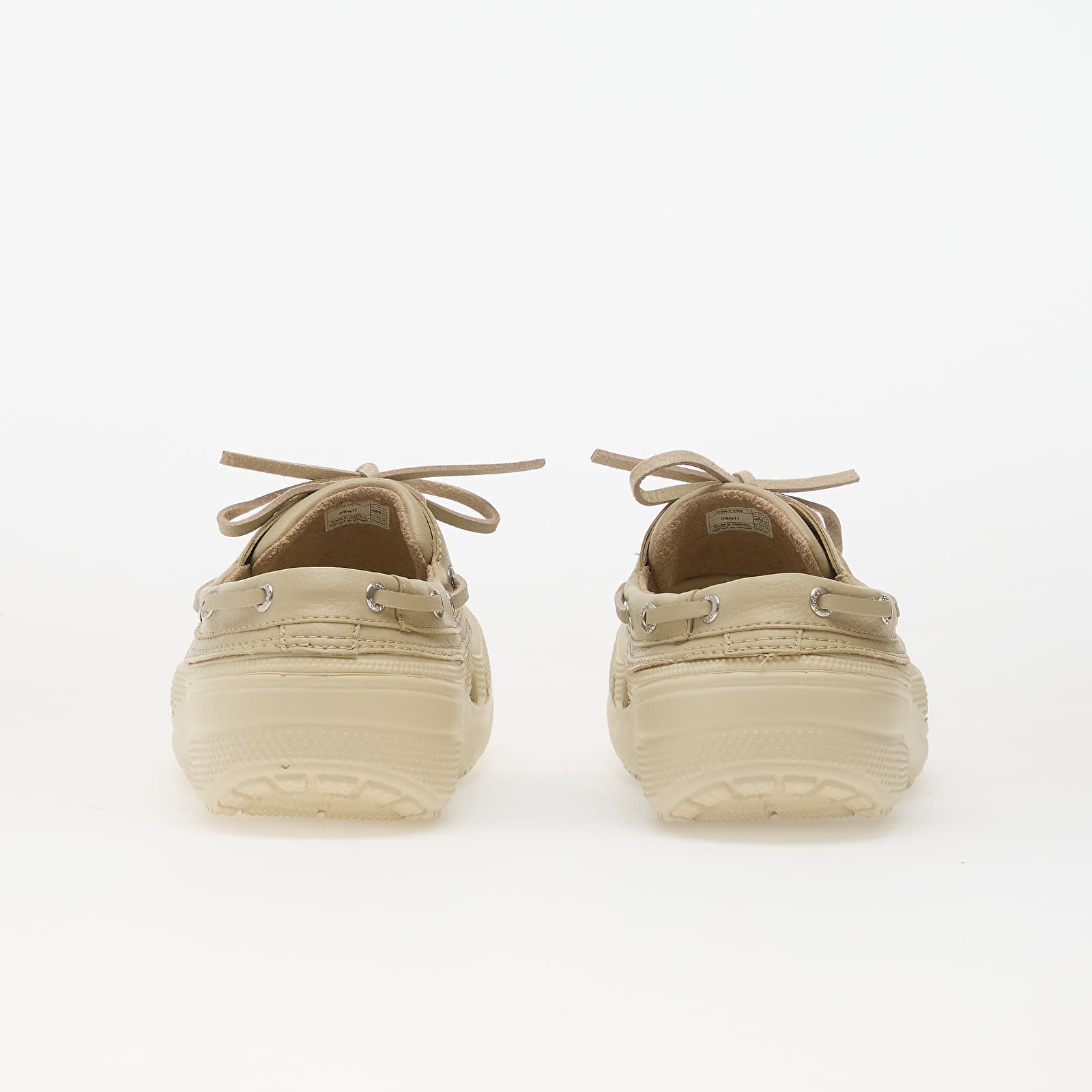 Vīriešu čības un apavi Crocs Classic Boat Shoe Bone/ Moth