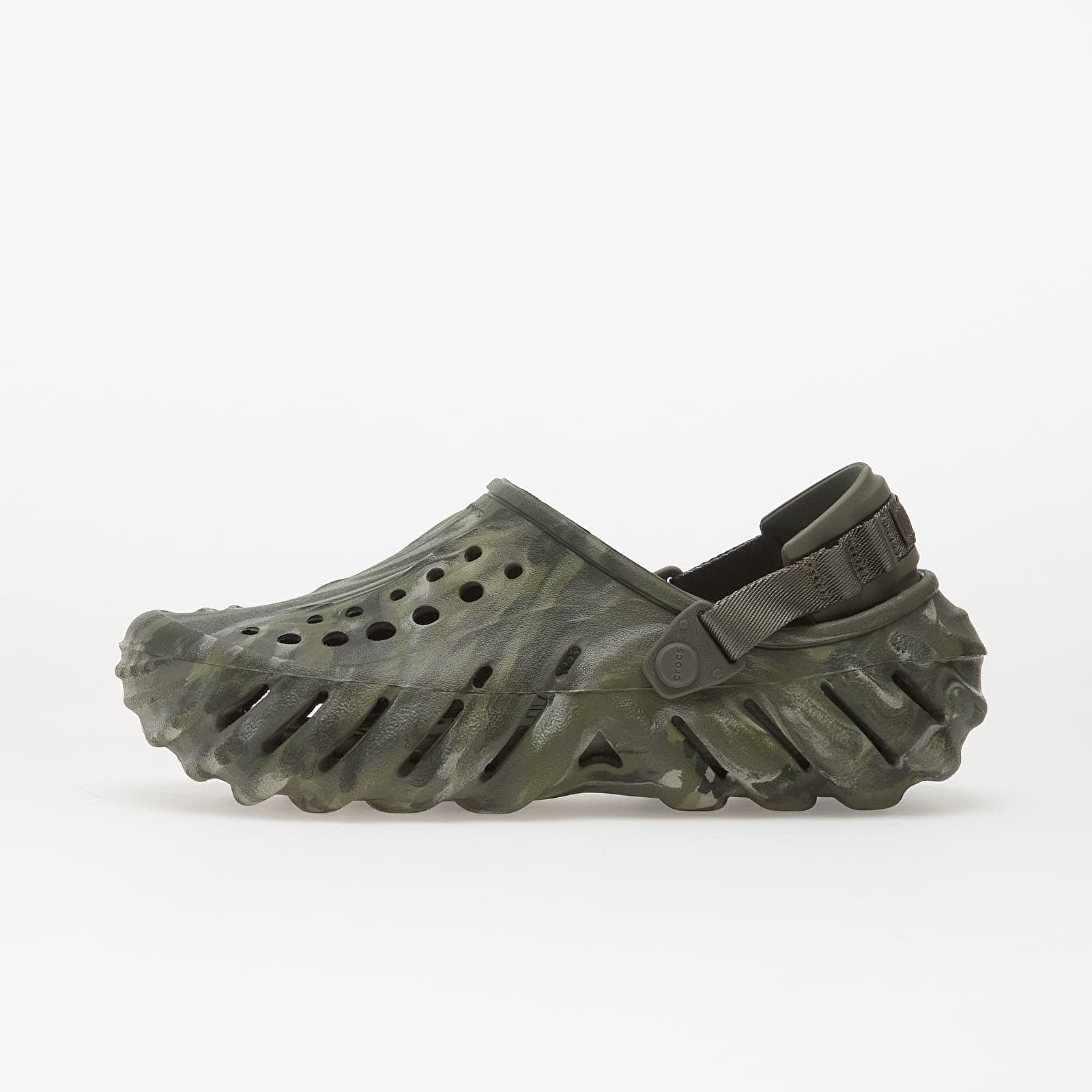 Мъжки кецове и обувки Crocs Echo Marbled Clog Dusty Olive/ Multi