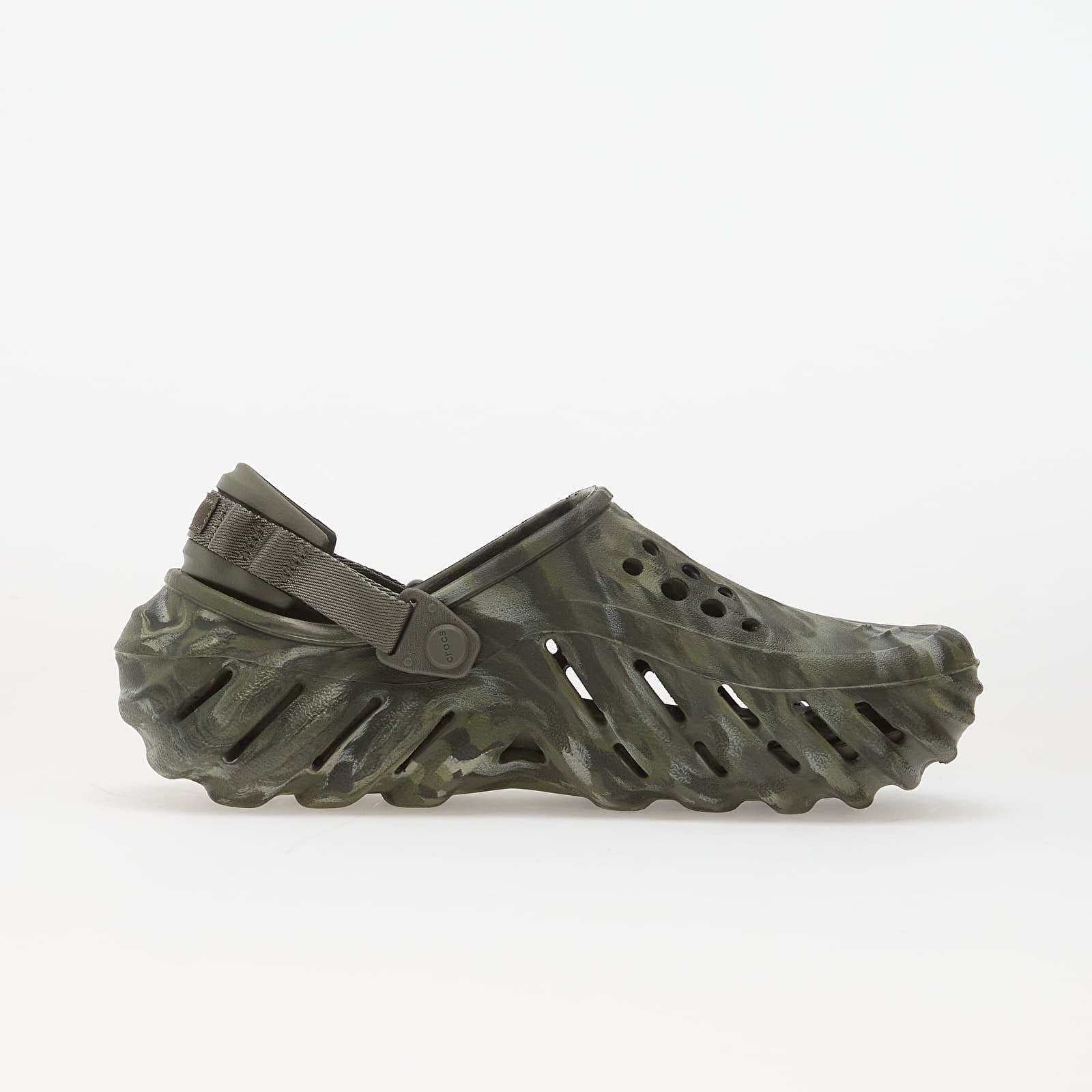Мъжки кецове и обувки Crocs Echo Marbled Clog Dusty Olive/ Multi
