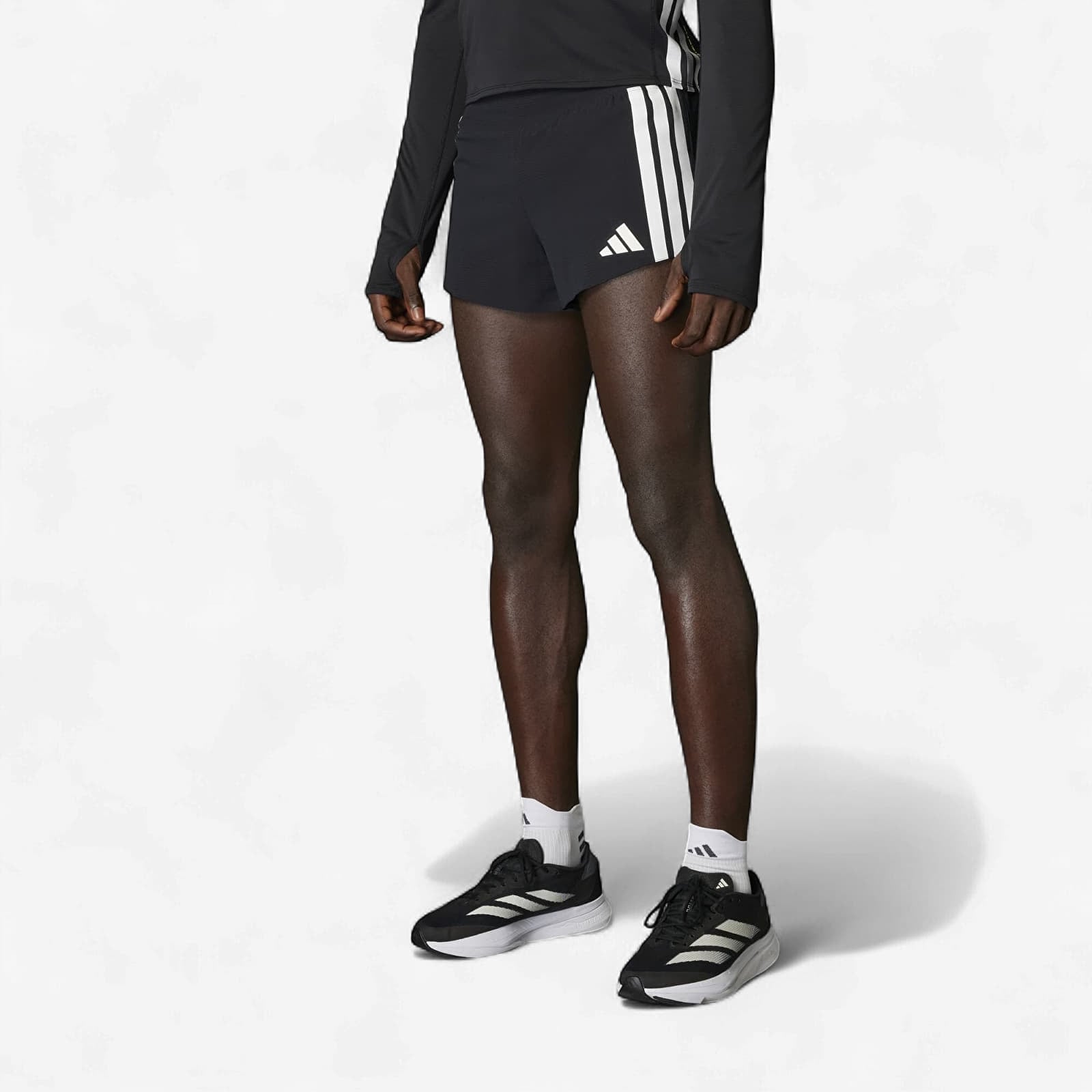Men's shorts adidas Adizero Running Gel Pocket Shorts Black