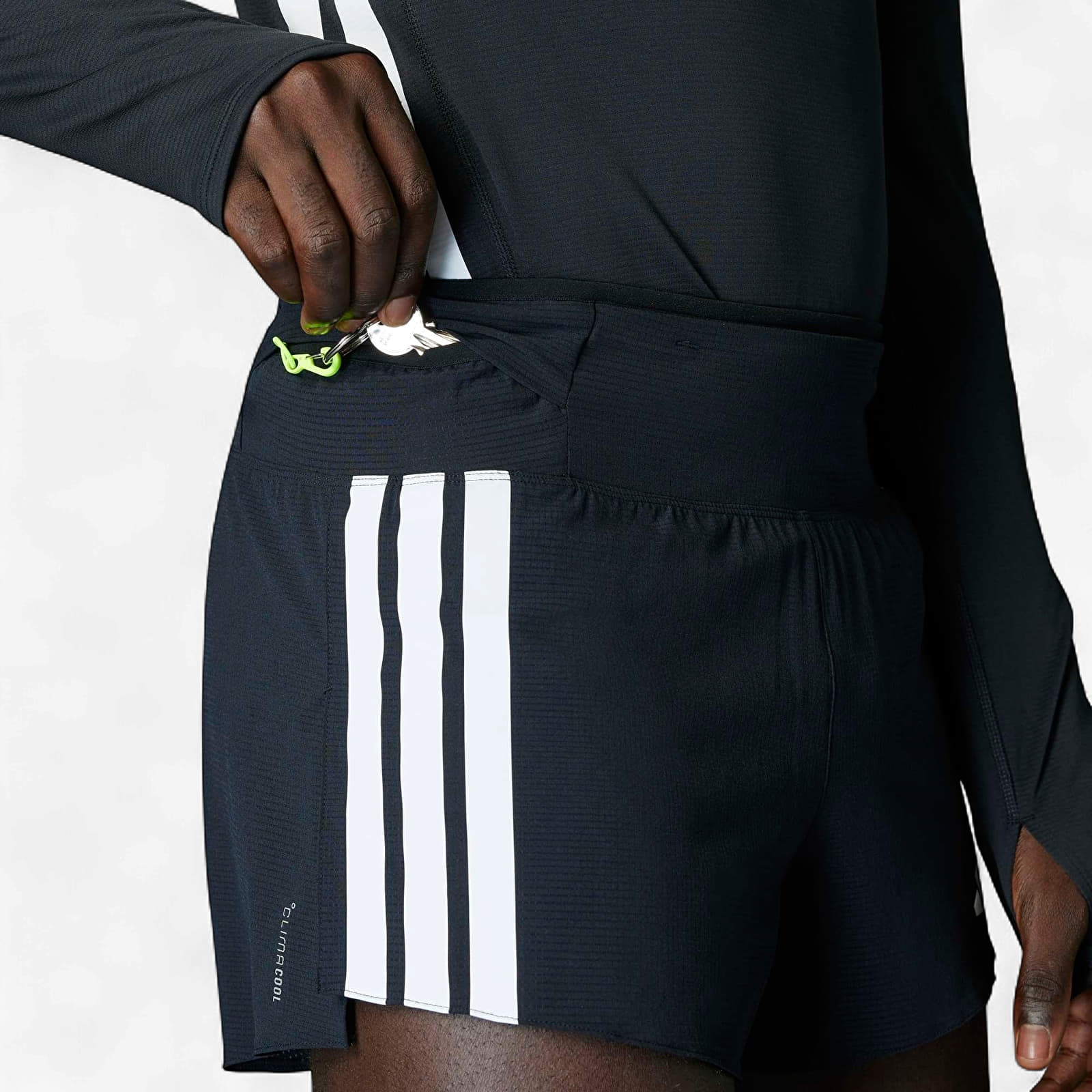 Men's shorts adidas Adizero Running Gel Pocket Shorts Black