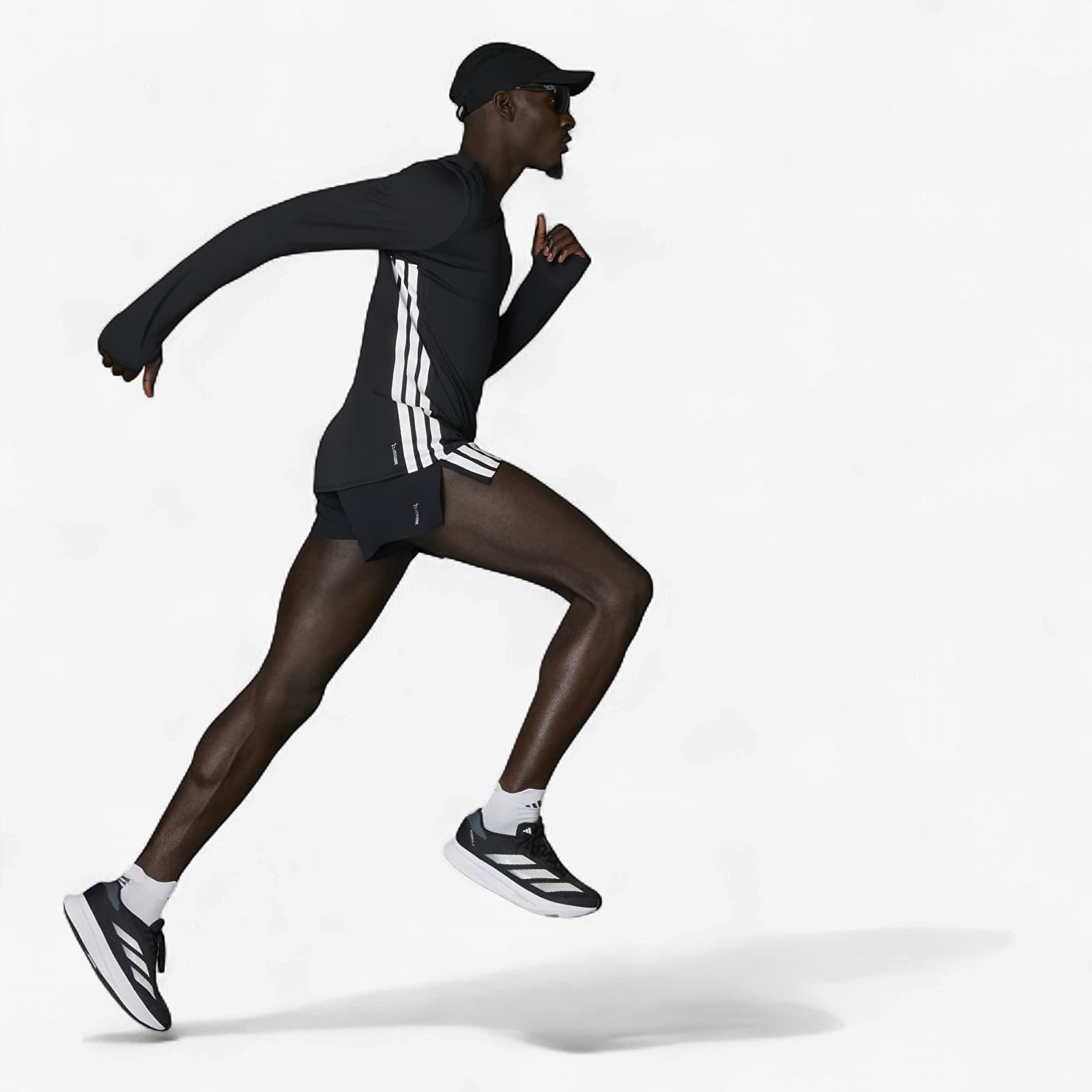 Men's shorts adidas Adizero Running Gel Pocket Shorts Black