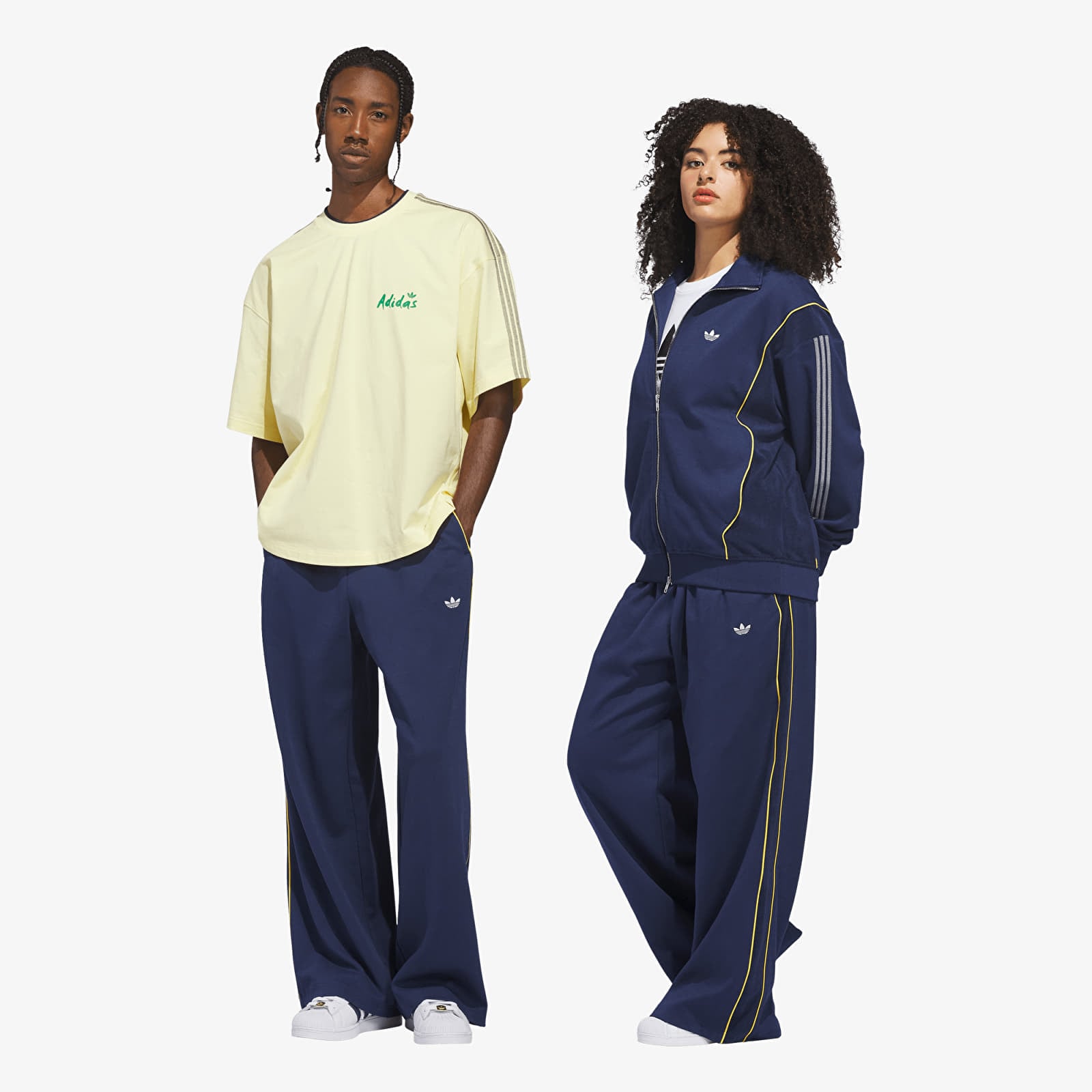 Pantaloni tuta uomo adidas City Terrace Track Pant Night Indigo