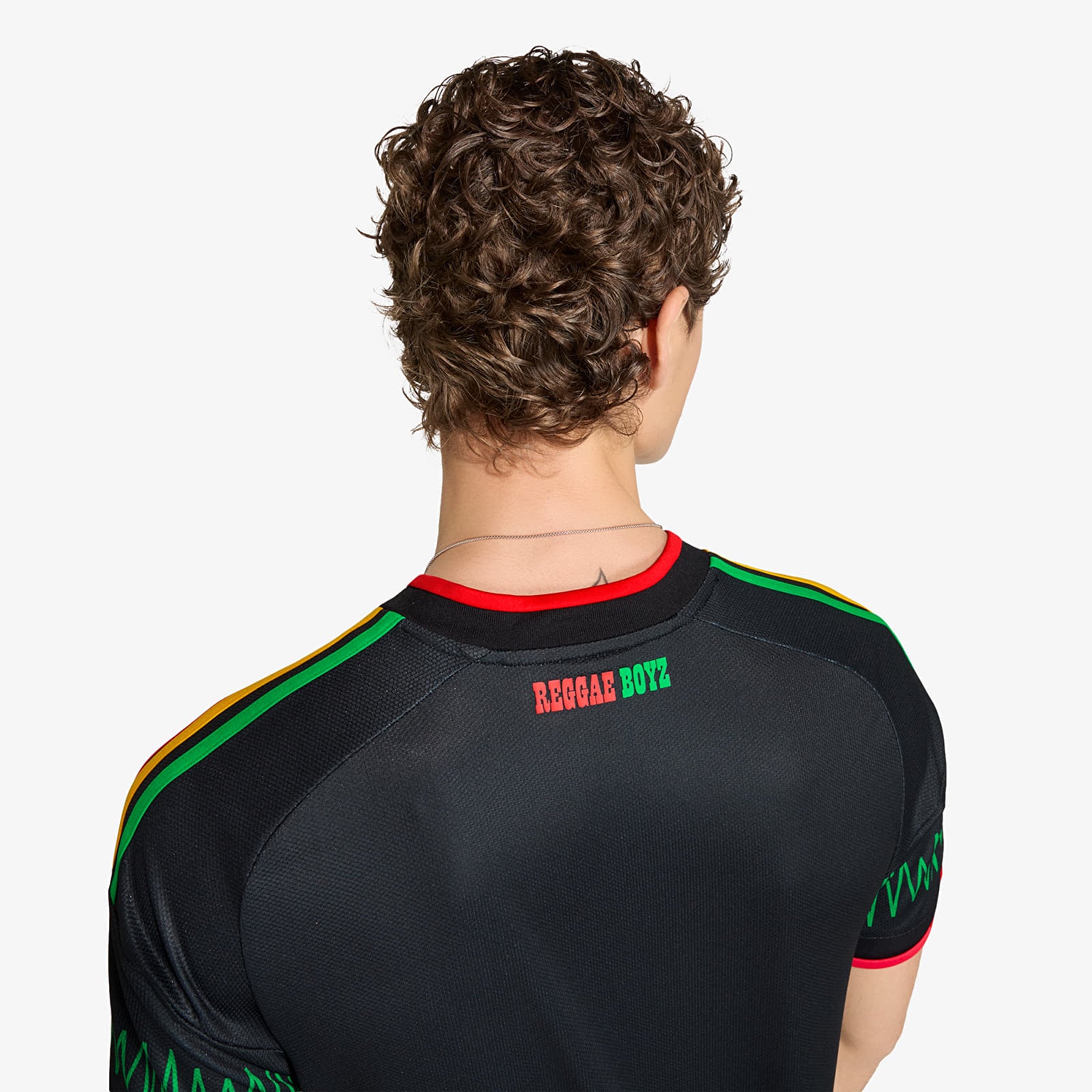 Miesten pelipaidat adidas Jamaica 26 X Bob Marley Away Jersey Black