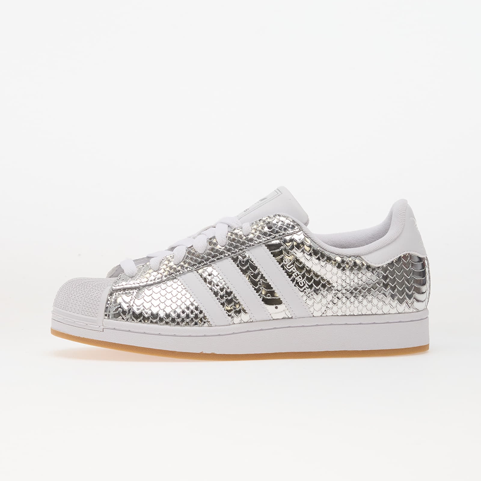 Sneakers og sko til kvinder adidas Superstar II W Silver Metallic/ Ftw White/ Grey Two