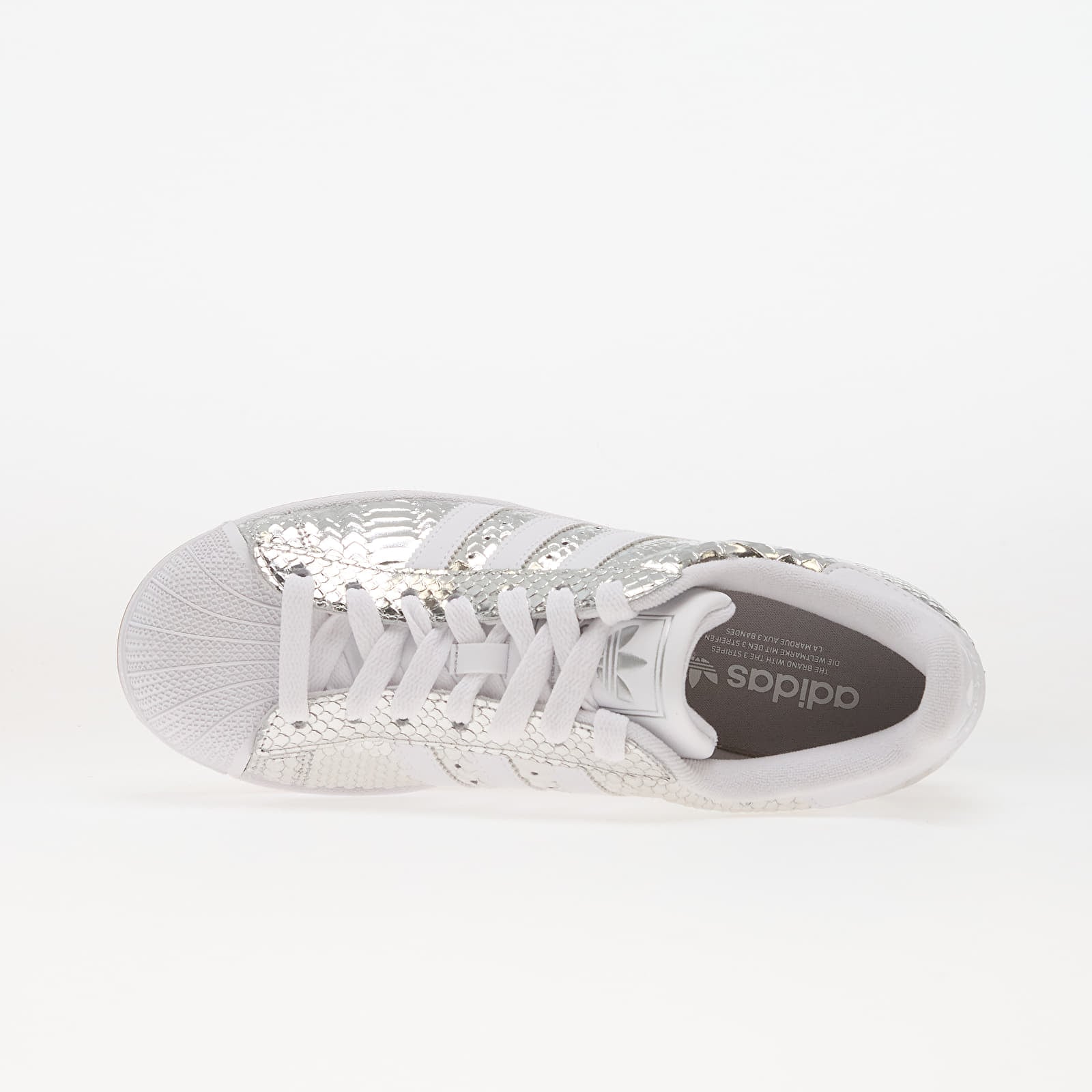 Sneakers og sko til kvinder adidas Superstar II W Silver Metallic/ Ftw White/ Grey Two