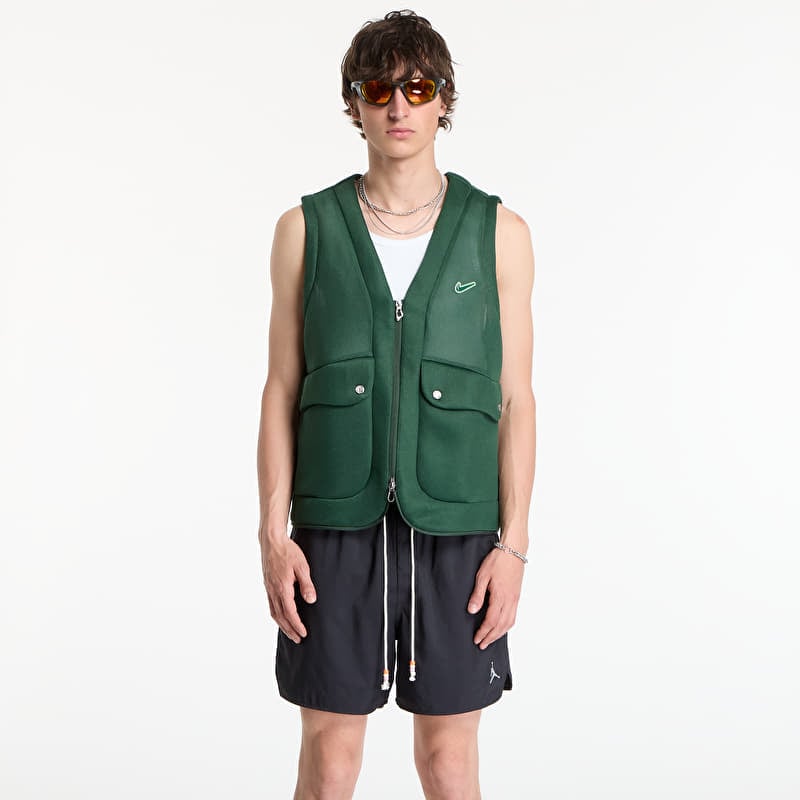 Vestă Nike Project F.R.O.G. Men's Bubble Pod Vest Fir/ Barely Volt/ Fir