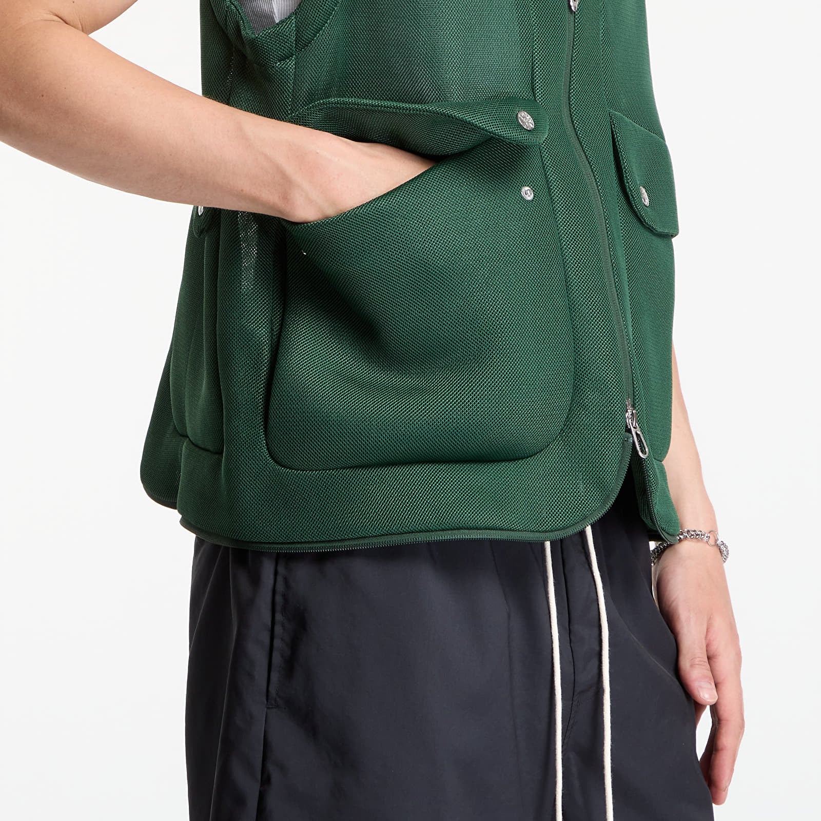 Meeste vestid Nike Project F.R.O.G. Men's Bubble Pod Vest Fir/ Barely Volt/ Fir