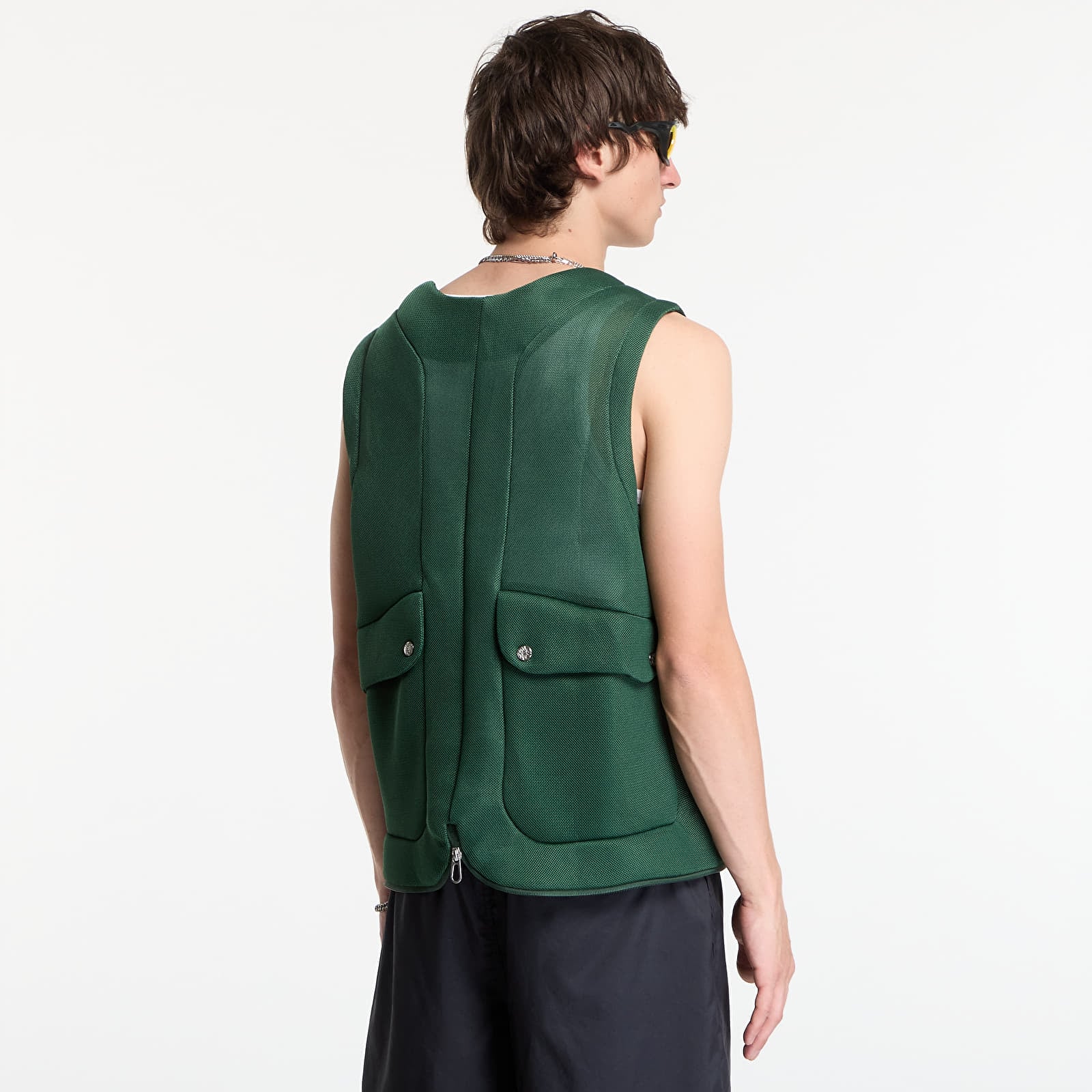 Meeste vestid Nike Project F.R.O.G. Men's Bubble Pod Vest Fir/ Barely Volt/ Fir