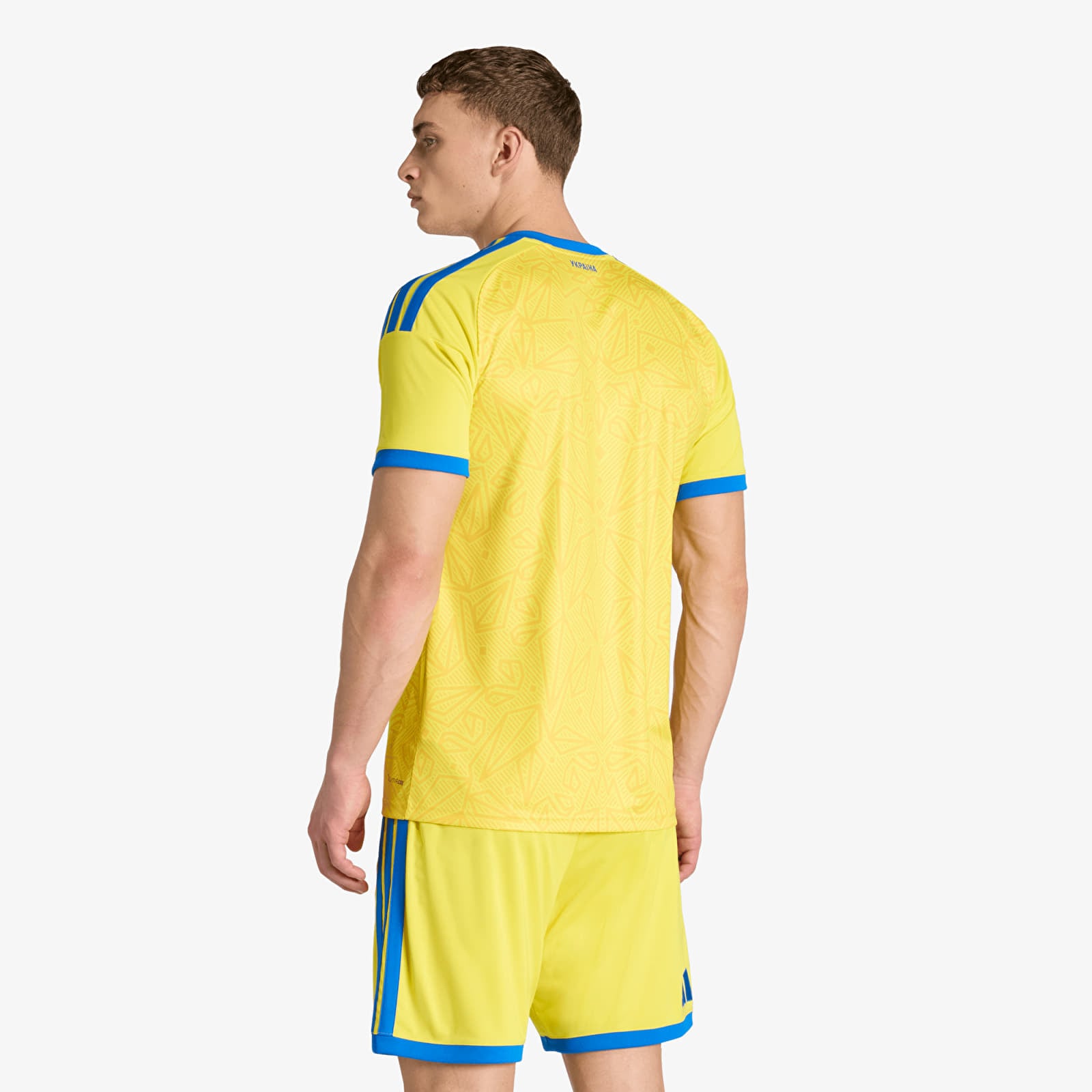 Мъжки тениски adidas Ukraine 26 Home Jersey Bright Yellow