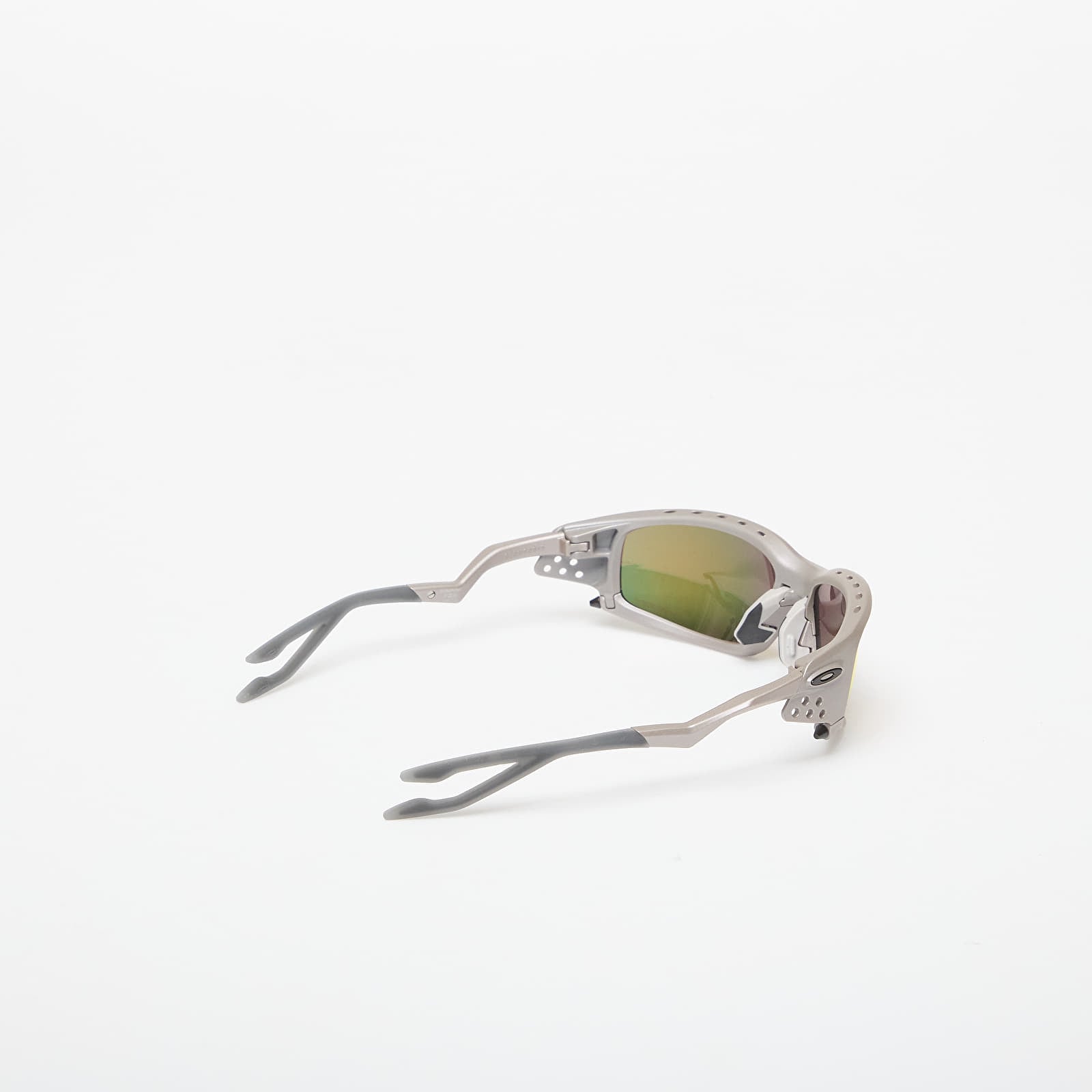 Vīriešu saulesbrilles Oakley Plantaris Sq Titanium/ Prizm Ruby
