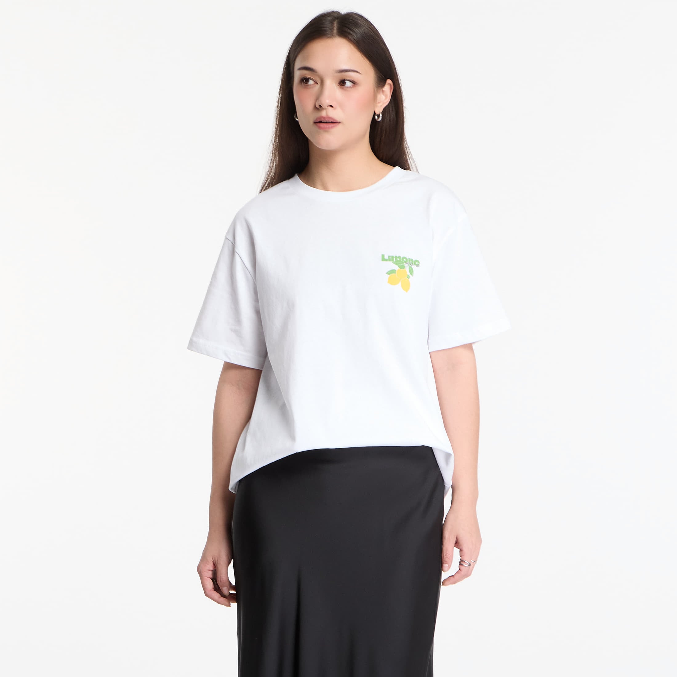 T-shirt Urbanc Classics Limona Vibes Tee White S