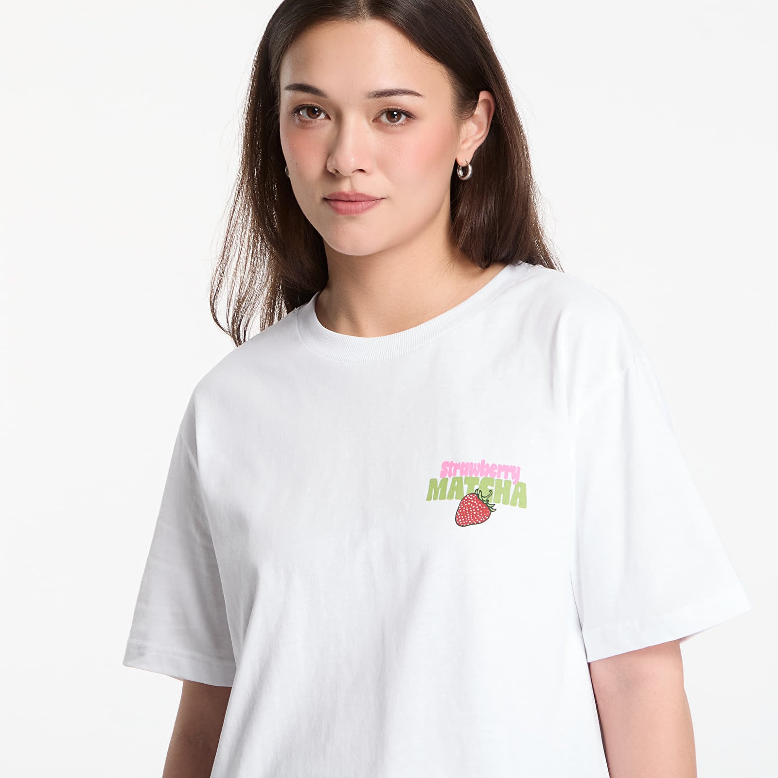 Majice i košulje Urbanc Classics Strawberry Matcha Tee White
