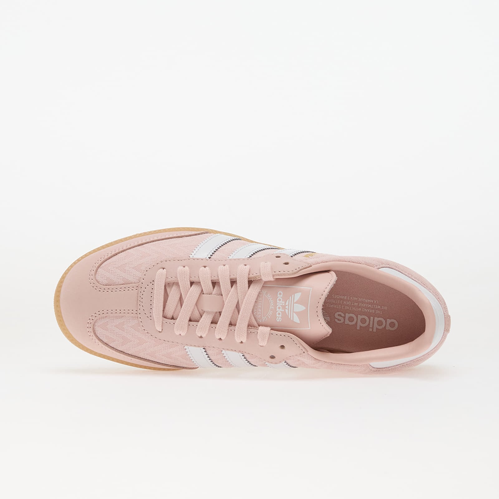 Sneakers und Schuhe für Frauen adidas Samba Og W Sanpin/ Ftw White/ Gold Metallic