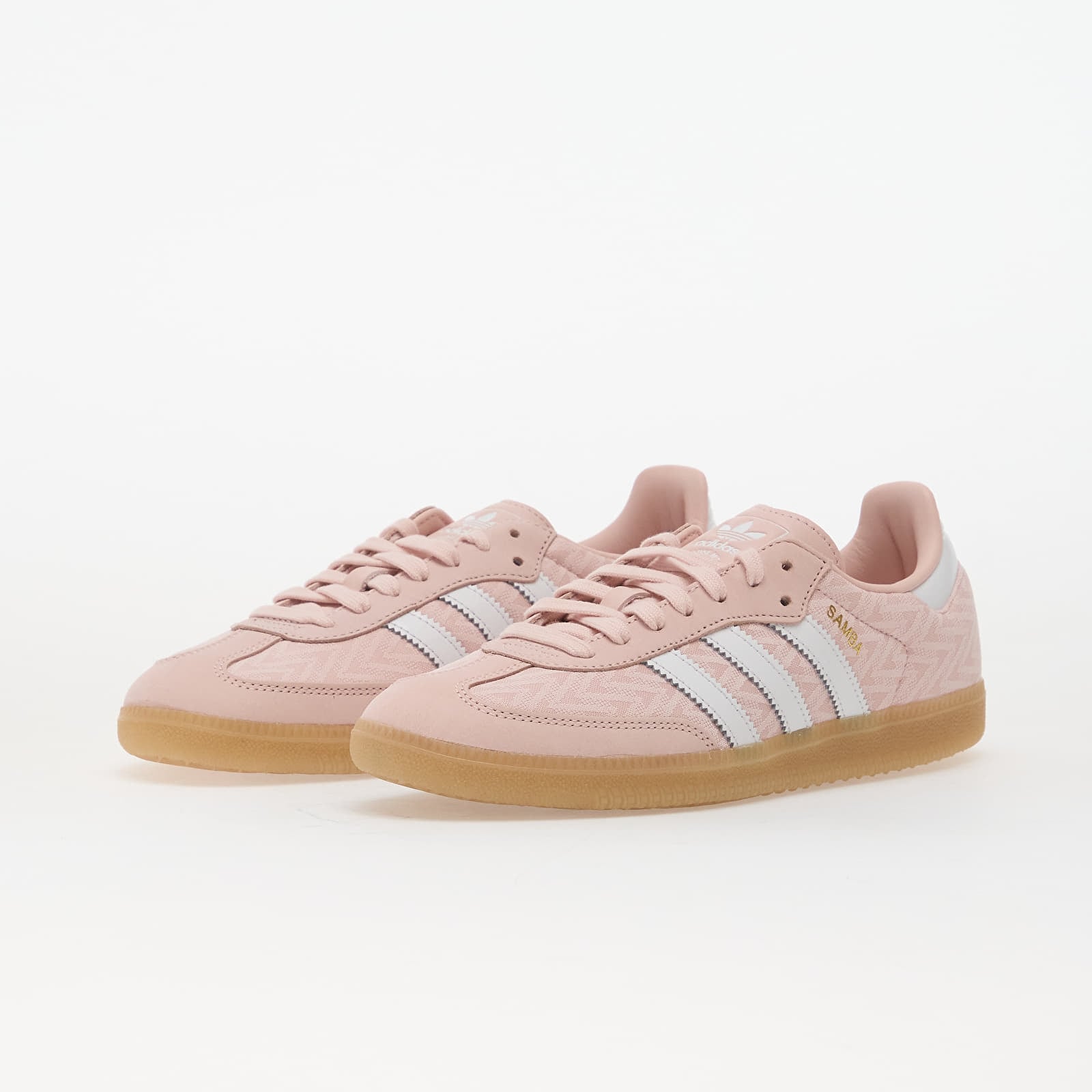 Sneakers und Schuhe für Frauen adidas Samba Og W Sanpin/ Ftw White/ Gold Metallic