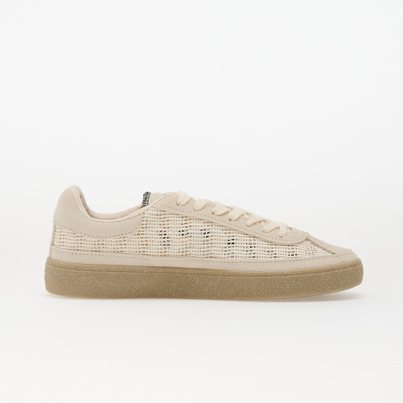 Sneakers og sko til kvinder LACOSTE Baseshot Lite Off White/ lt tan