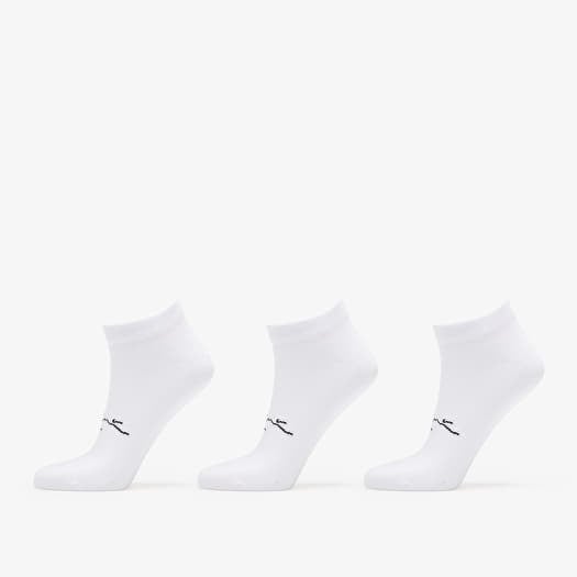 Karl Kani Signature Invisible Socks 3-Pack White