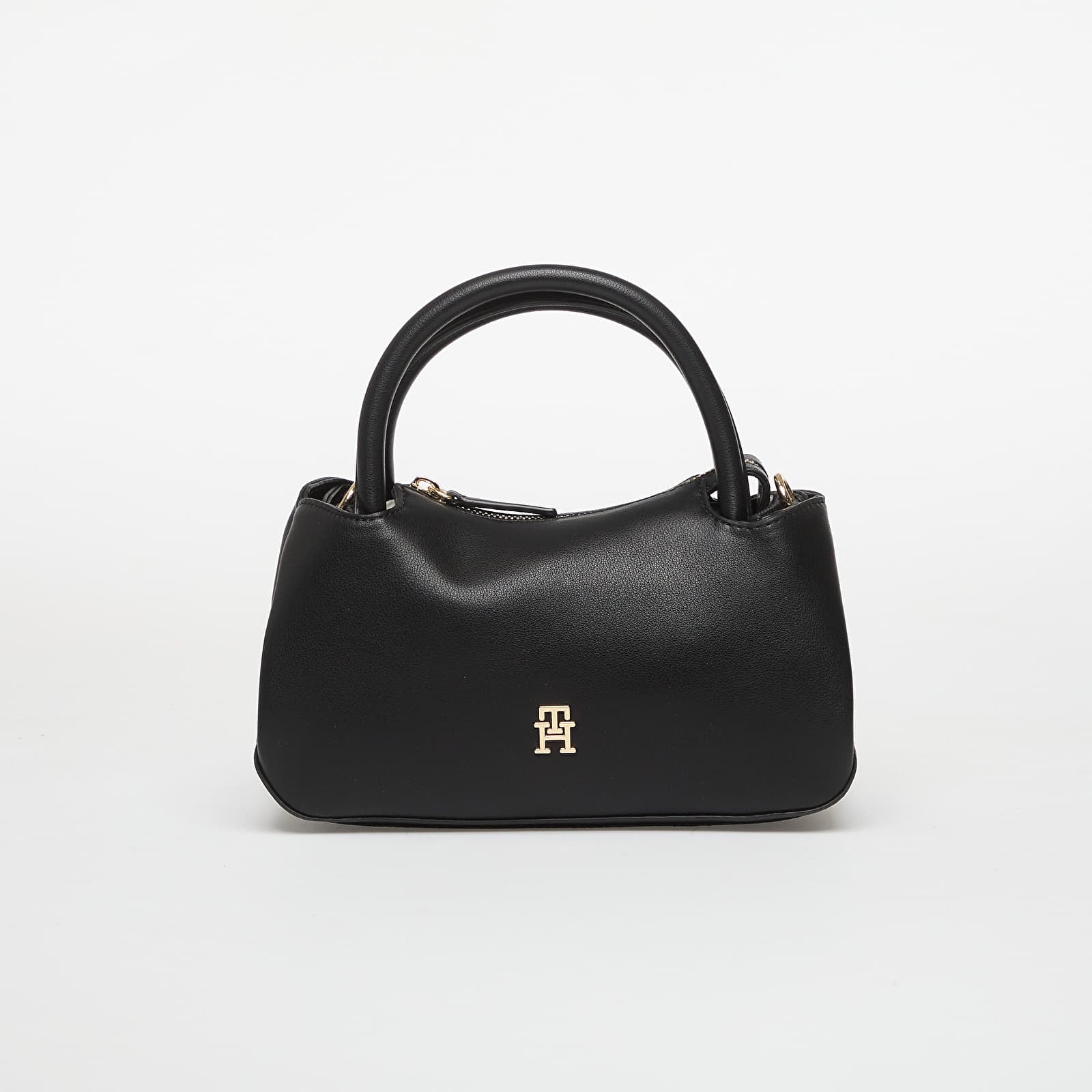 Torebki Tommy Hilfiger Logotape Mini Satchel Black