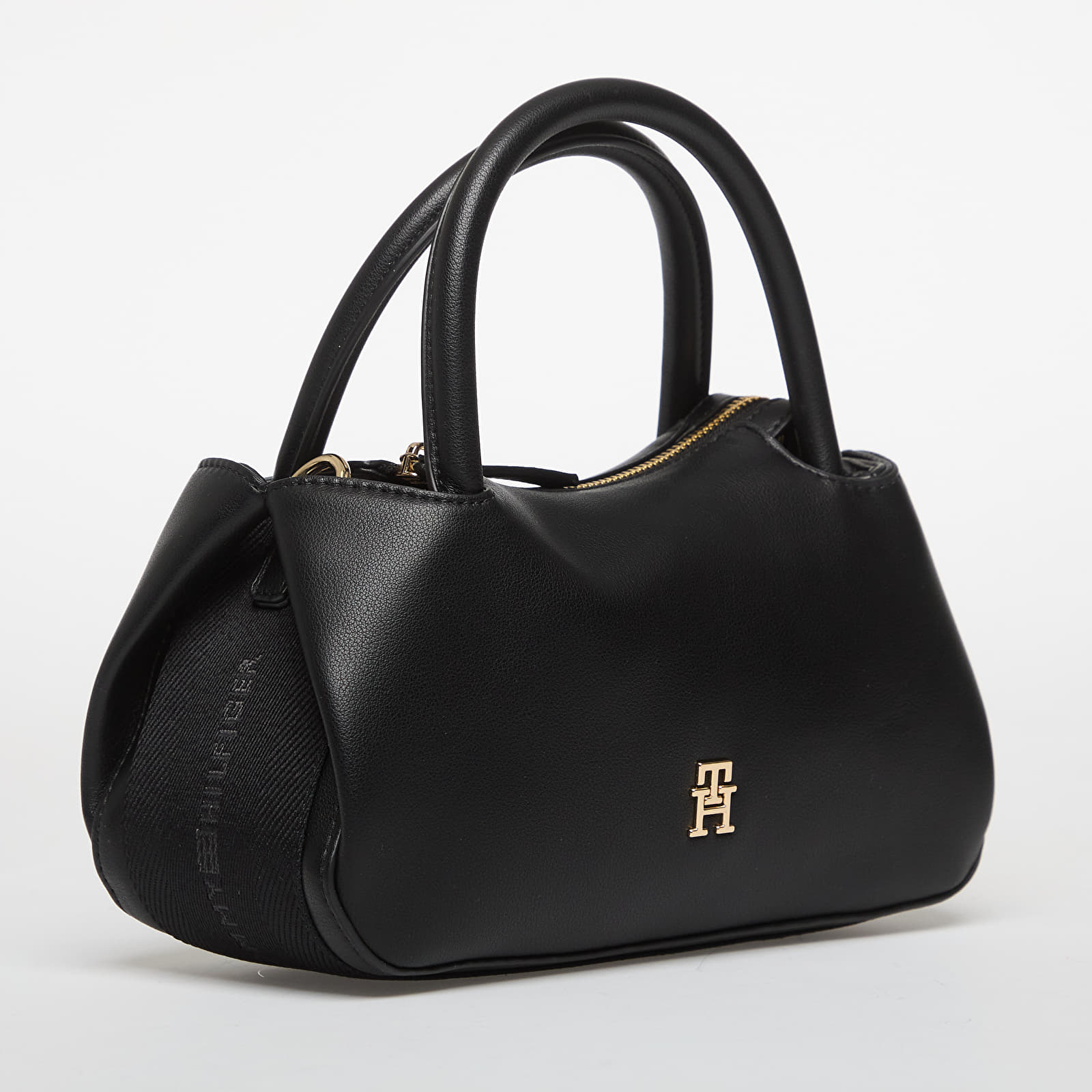 Torebki Tommy Hilfiger Logotape Mini Satchel Black