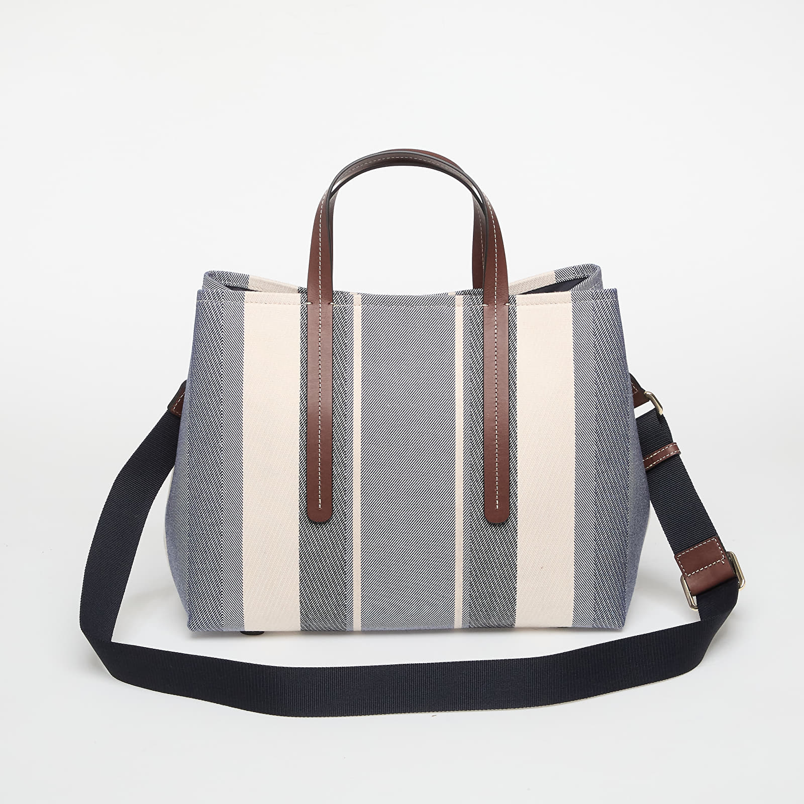 Torebki Tommy Hilfiger City Satchel Jacquard Space Blue