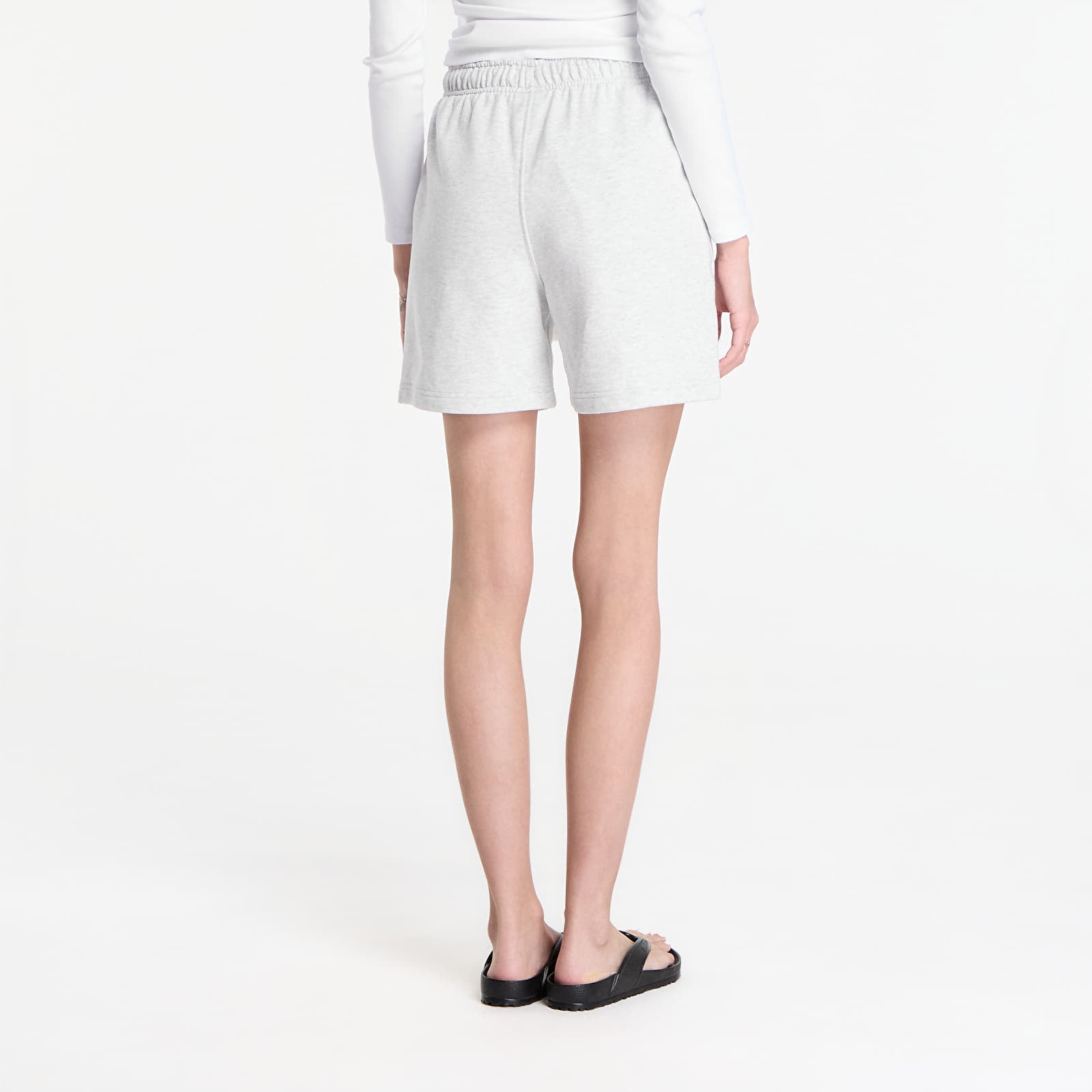 Pantaloni scurți pentru femei New Balance Athletics French Terry Short Ash Heather