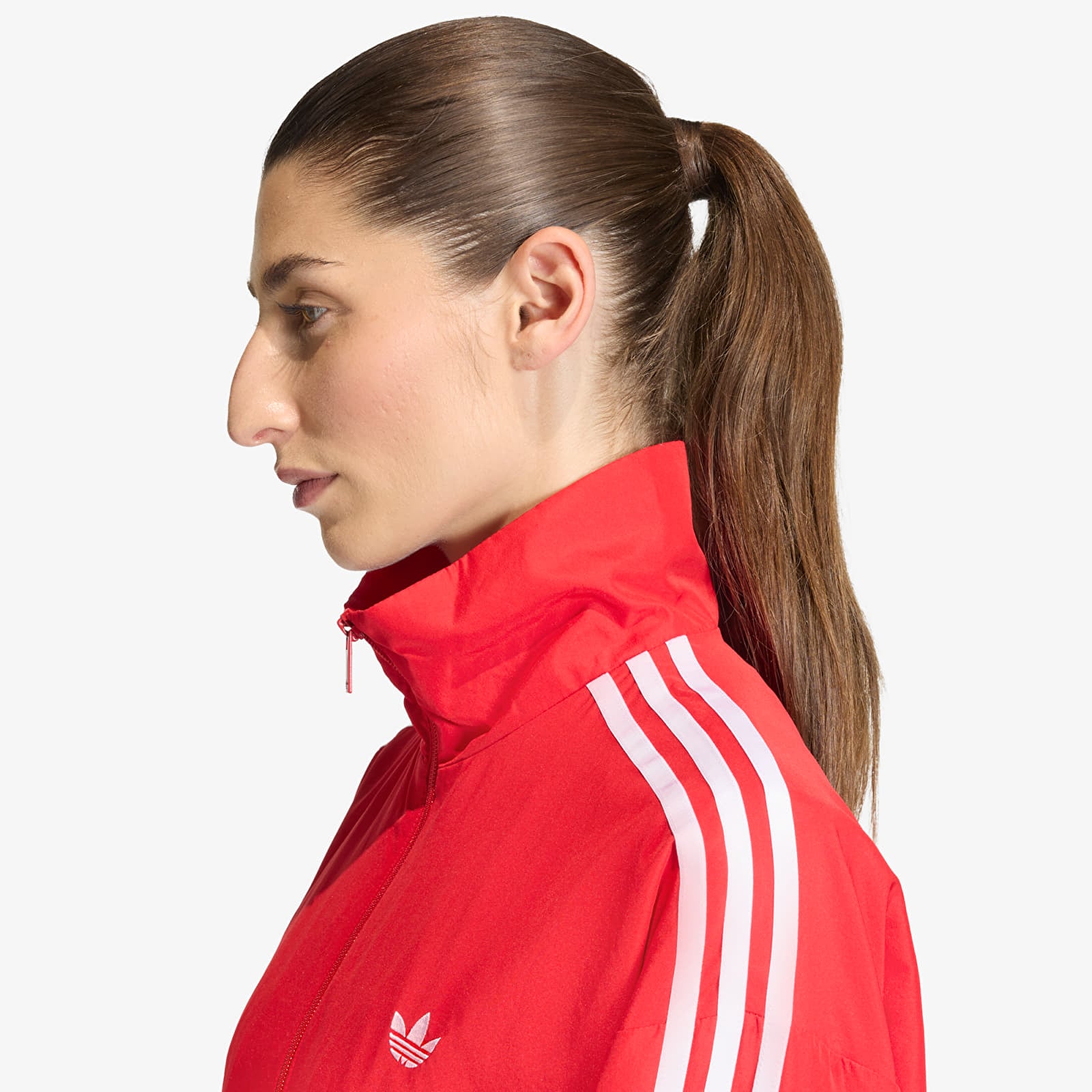 Sweatshirts til kvinder adidas Firebird Adilenium Track Top Better Scarlet/ Black