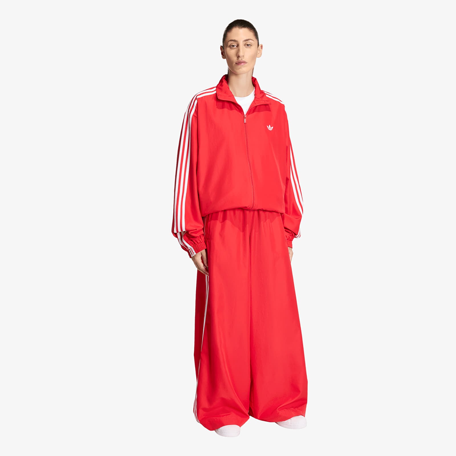 Sweatshirts til kvinder adidas Firebird Adilenium Track Top Better Scarlet/ Black