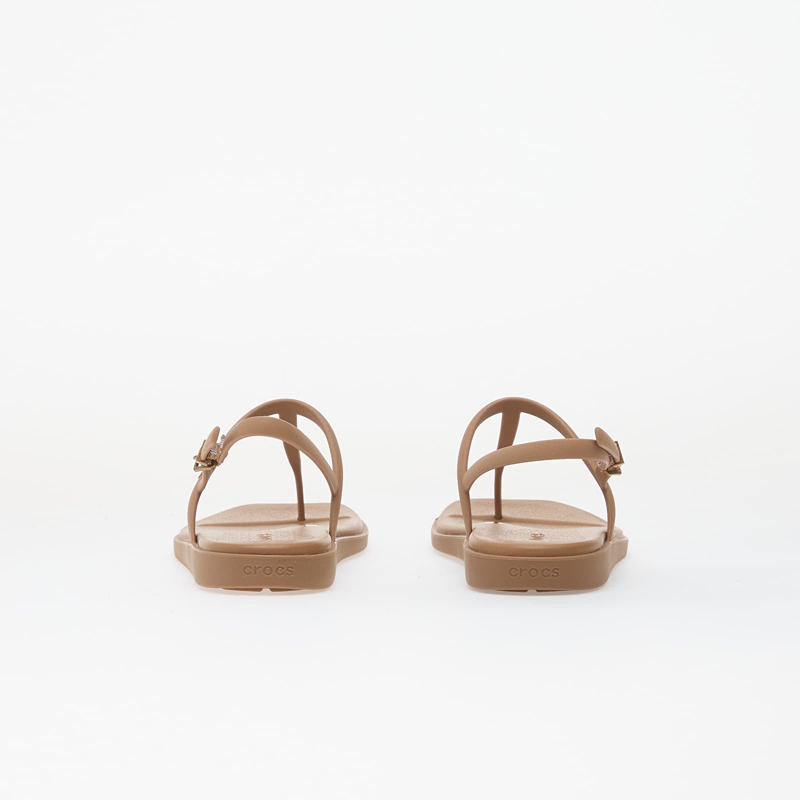 Sneakers und Schuhe für Frauen Crocs Miami Thong Flip Milk Chocolate