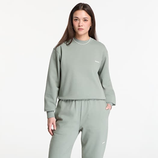 Суитшърт Queens Women's Sweats Essential Crewneck Leaf