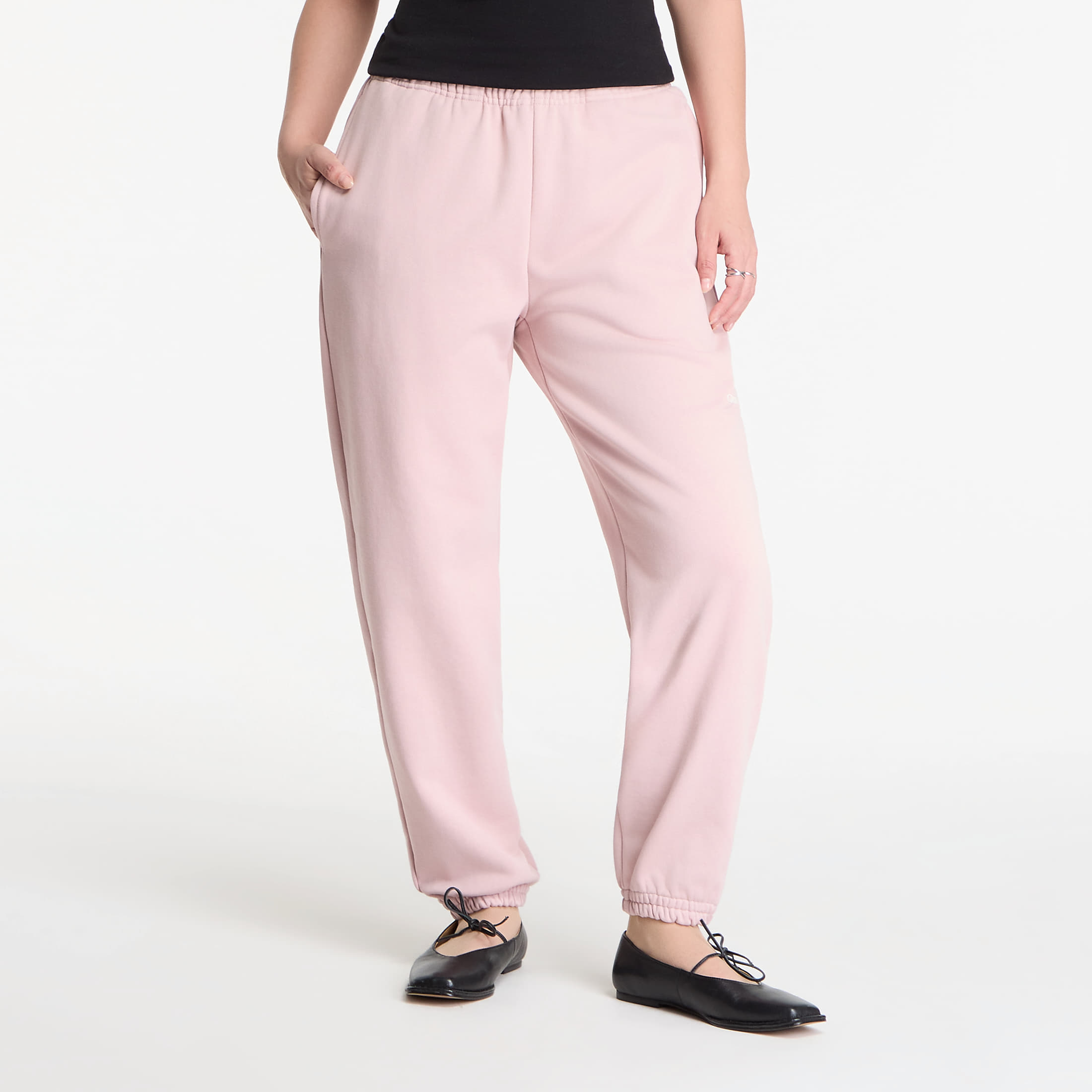 Φόρμα Queens Women's Sweats Essential Sweatpants Dust Ροζ L