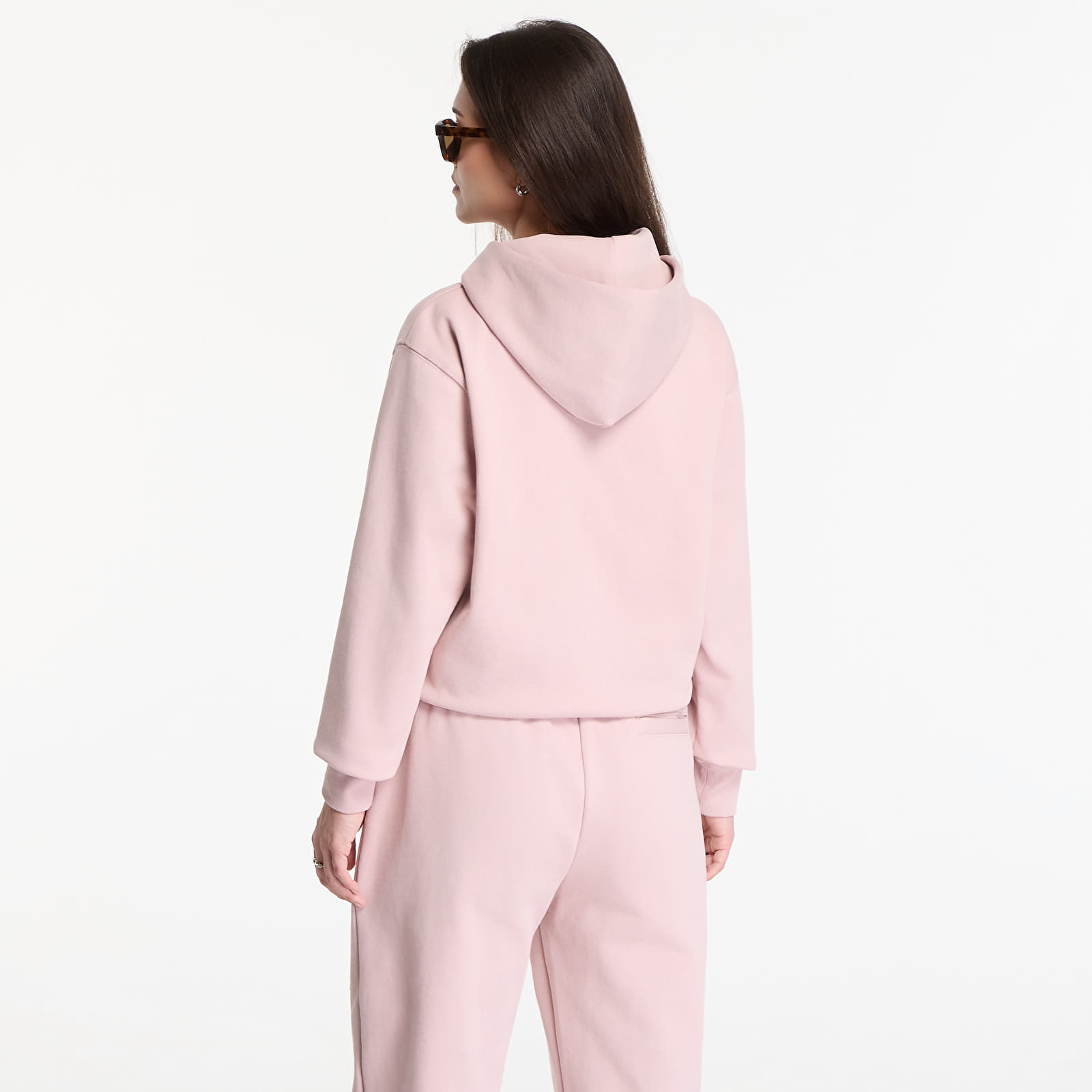 Hoodies and sweatshirts  Queens Women's Sweats Essential Hoodie Dust Pink