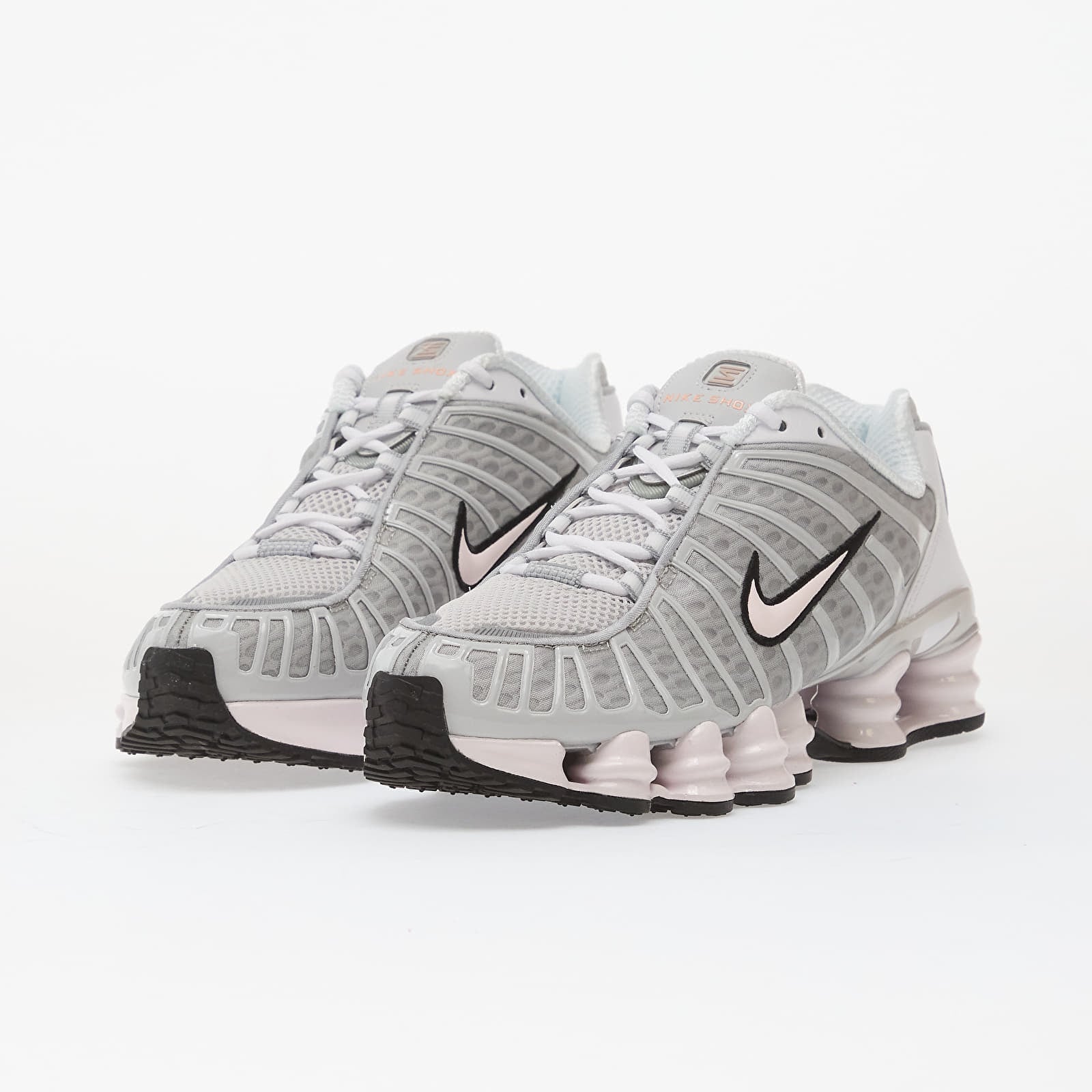 Sneakers und Schuhe für Frauen Nike W Shox Tl Neutral Grey/ Pearl Pink-Metallic Silver