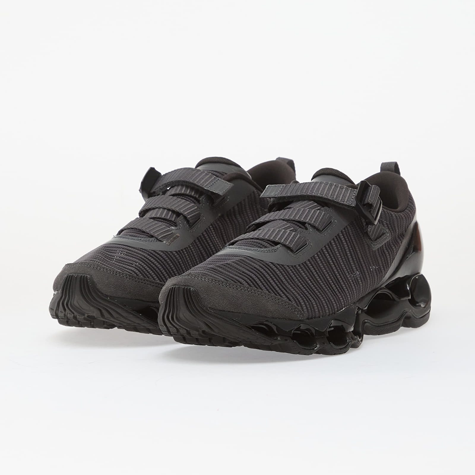 Meeste tossud ja kingad Mizuno Wave Prophecy Strap 2 (U) Iron Gate/ Black