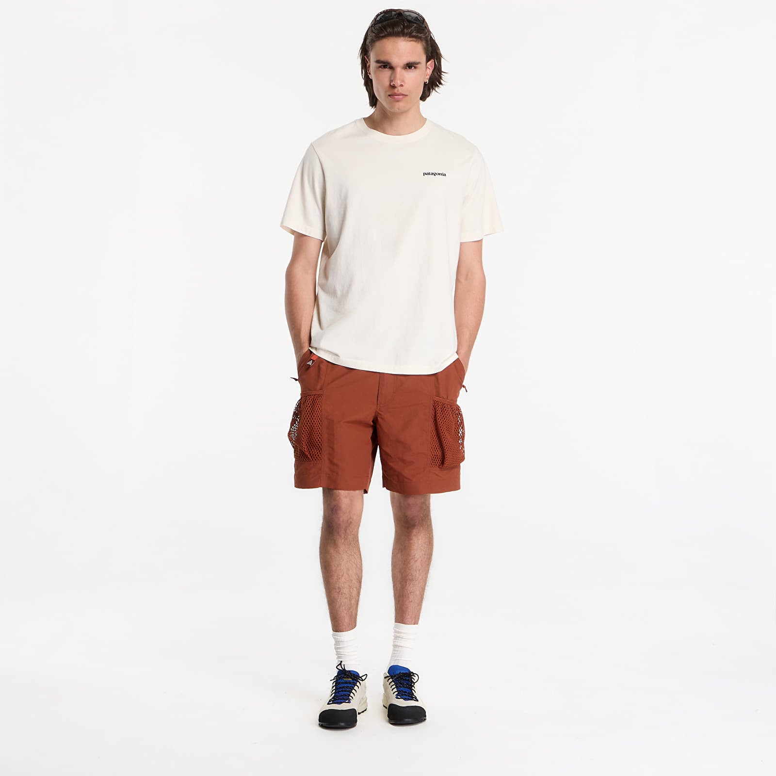 Majice i košulje Patagonia M'S P-6 Logo T-Shirt Undyed Natural